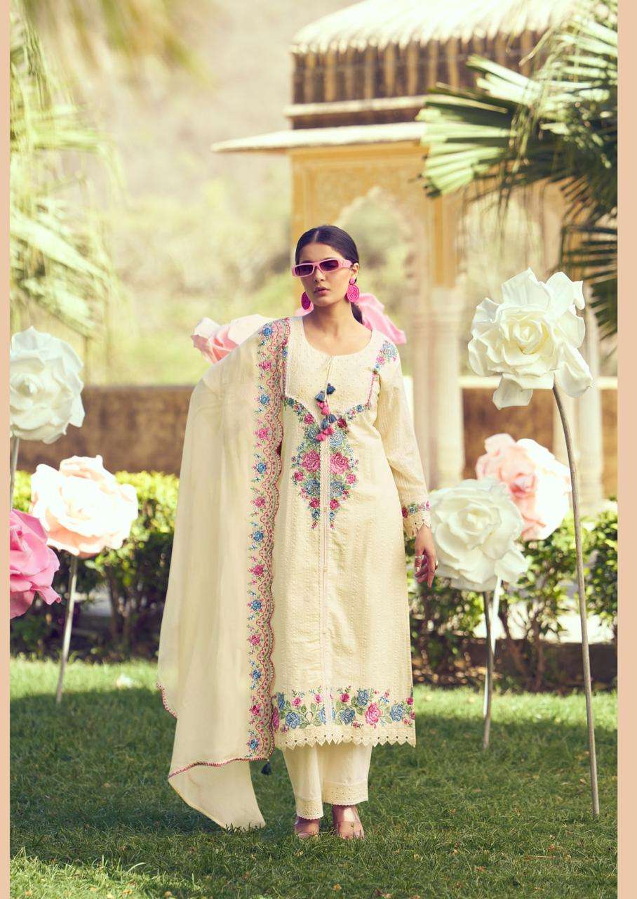 EDEN ROSE BY PRM INDIA IN PURE COTTON WITH DESIGNER EMBROIDERED WORK 
