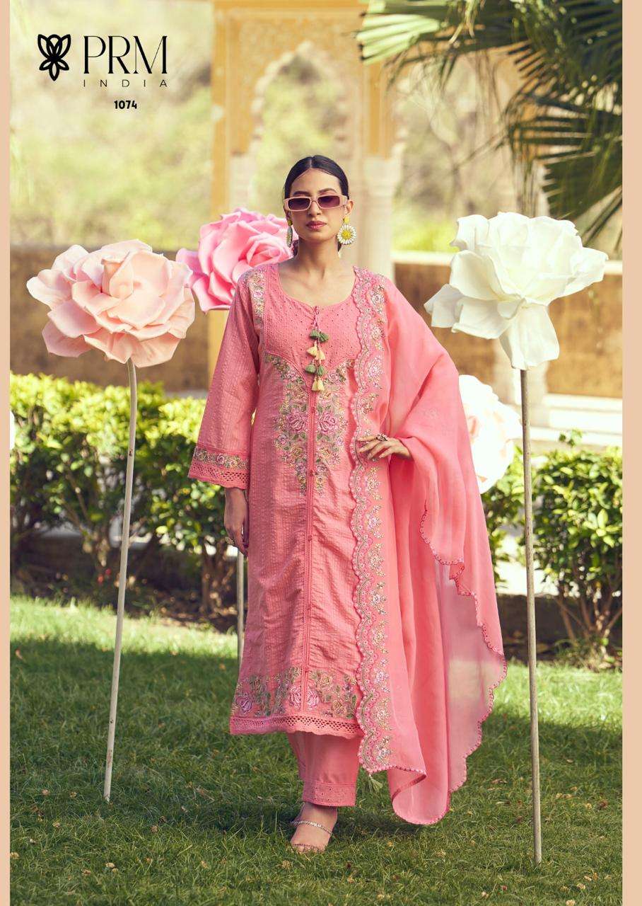 EDEN ROSE BY PRM INDIA IN PURE COTTON WITH DESIGNER EMBROIDERED WORK 