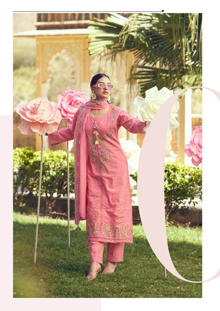EDEN ROSE BY PRM INDIA IN PURE COTTON WITH DESIGNER EMBROIDERED WORK 