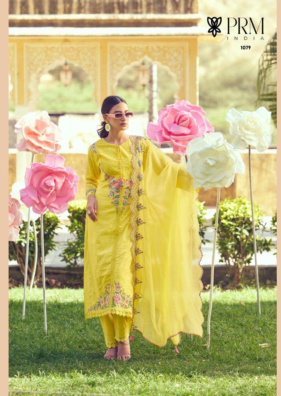 EDEN ROSE BY PRM INDIA IN PURE COTTON WITH DESIGNER EMBROIDERED WORK 