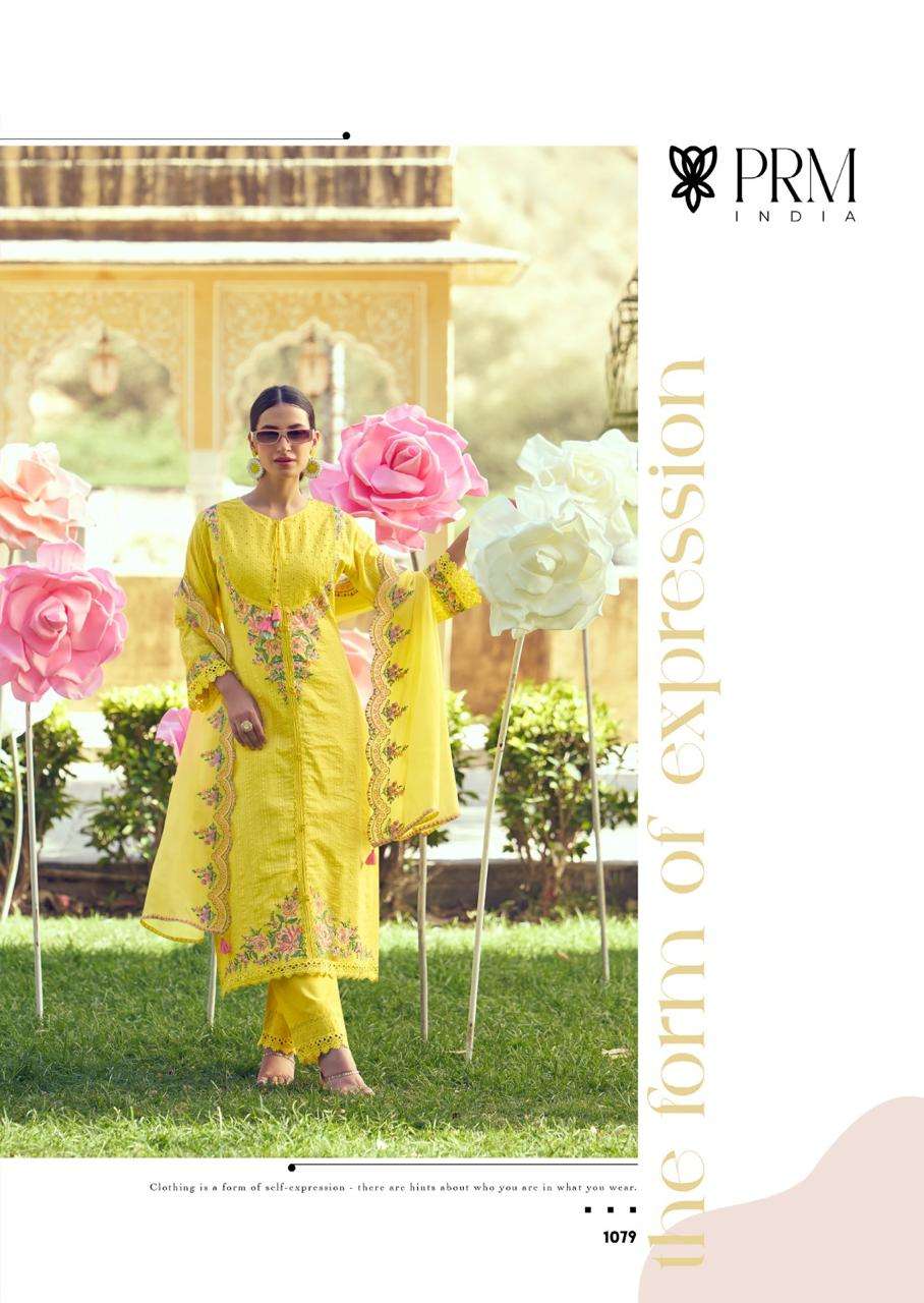 EDEN ROSE BY PRM INDIA IN PURE COTTON WITH DESIGNER EMBROIDERED WORK 