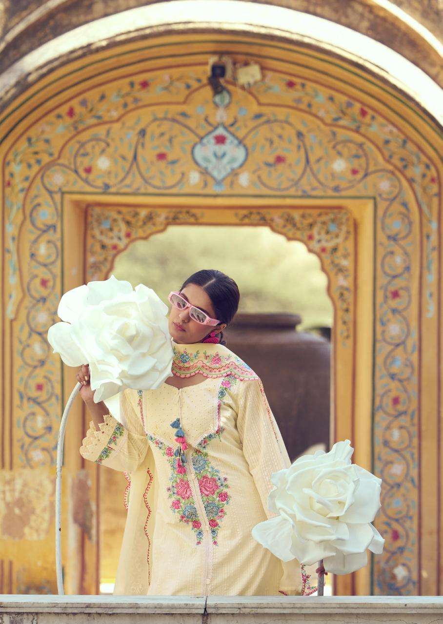 EDEN ROSE BY PRM INDIA IN PURE COTTON WITH DESIGNER EMBROIDERED WORK 