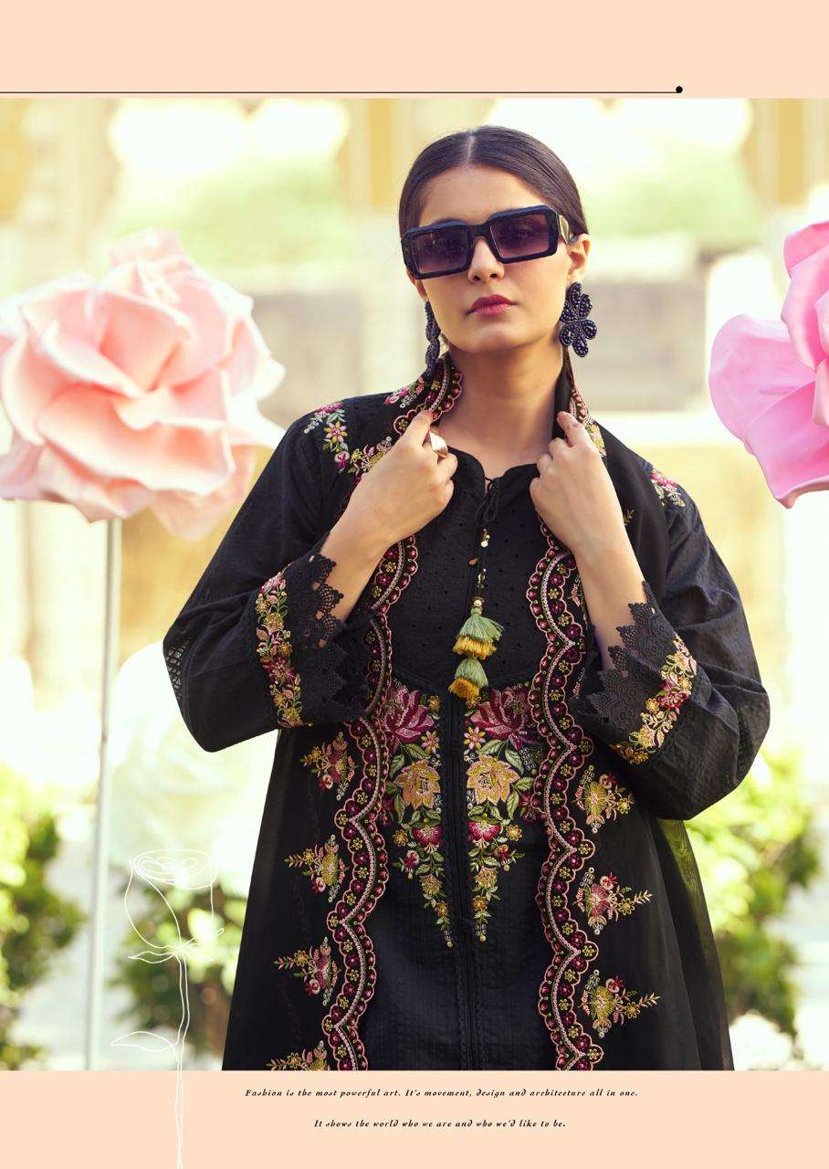EDEN ROSE BY PRM INDIA IN PURE COTTON WITH DESIGNER EMBROIDERED WORK 