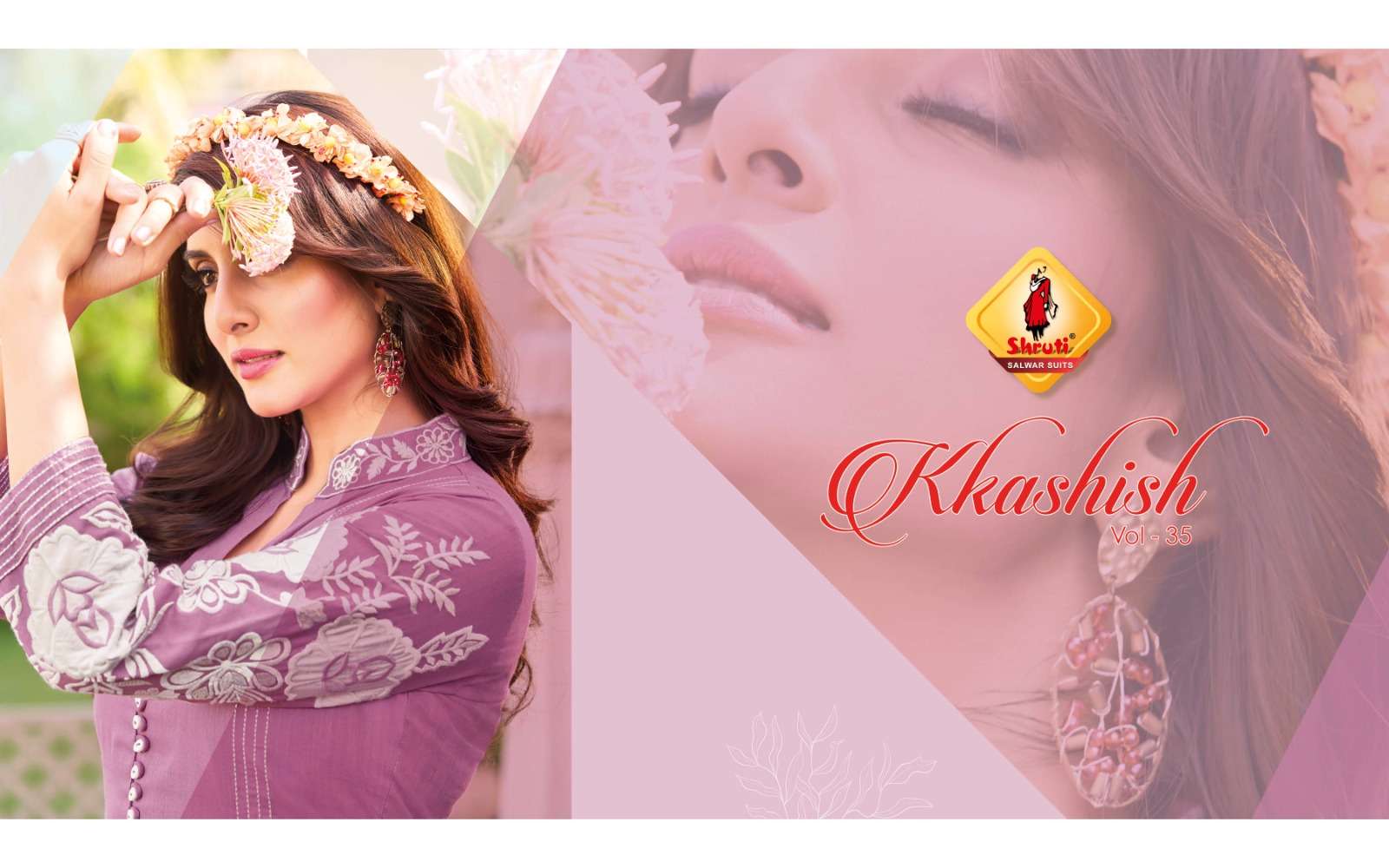 KKASHISH VOL-35 BY SHRUTI SUITS PURE COTTON LINEN STYLISH EMBROIDERY WORK KURTI PANT 