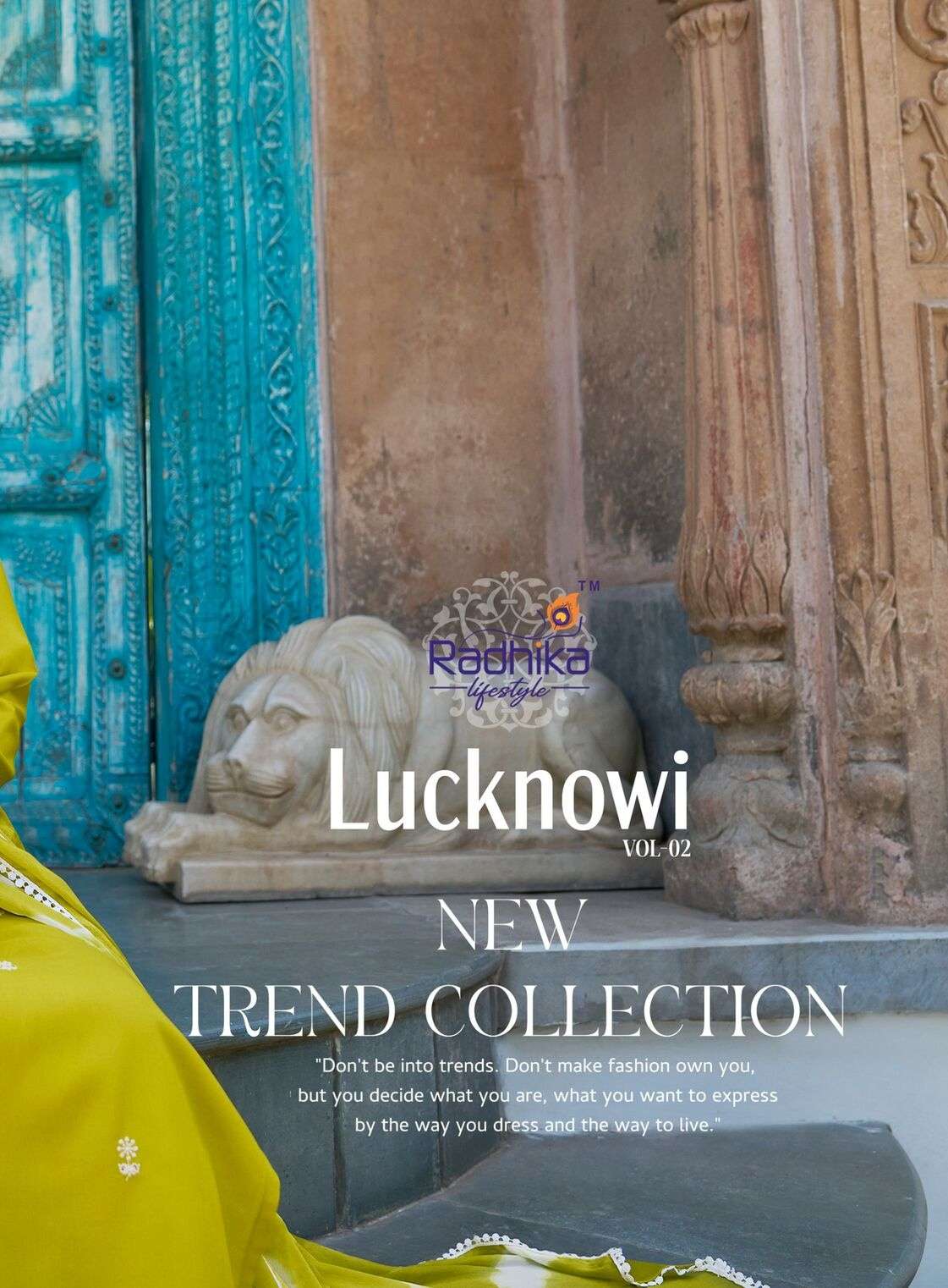 LUCKNOWI VOL-2 BY RADHIKA LIFESTYLE IN LIVA APPROVED RAYON WITH HAND WORK