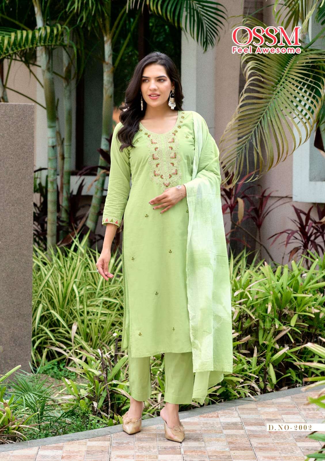 MANTRA VOL-2 BY OSSM IN HEAVY COTTON WITH EMBROIDERY AND POCKET SUMMER COLLECTION