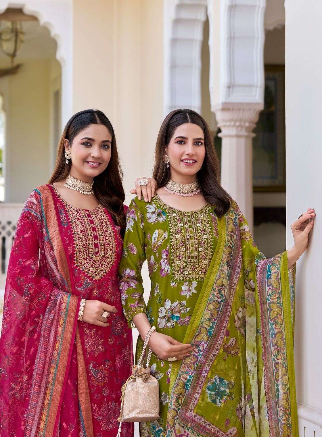 SAMAIRA VOL:-1 BY RADHIKA LIFESTYLE IN VERTICAN FOIL PRINT WITH EMBROIDERY WORK