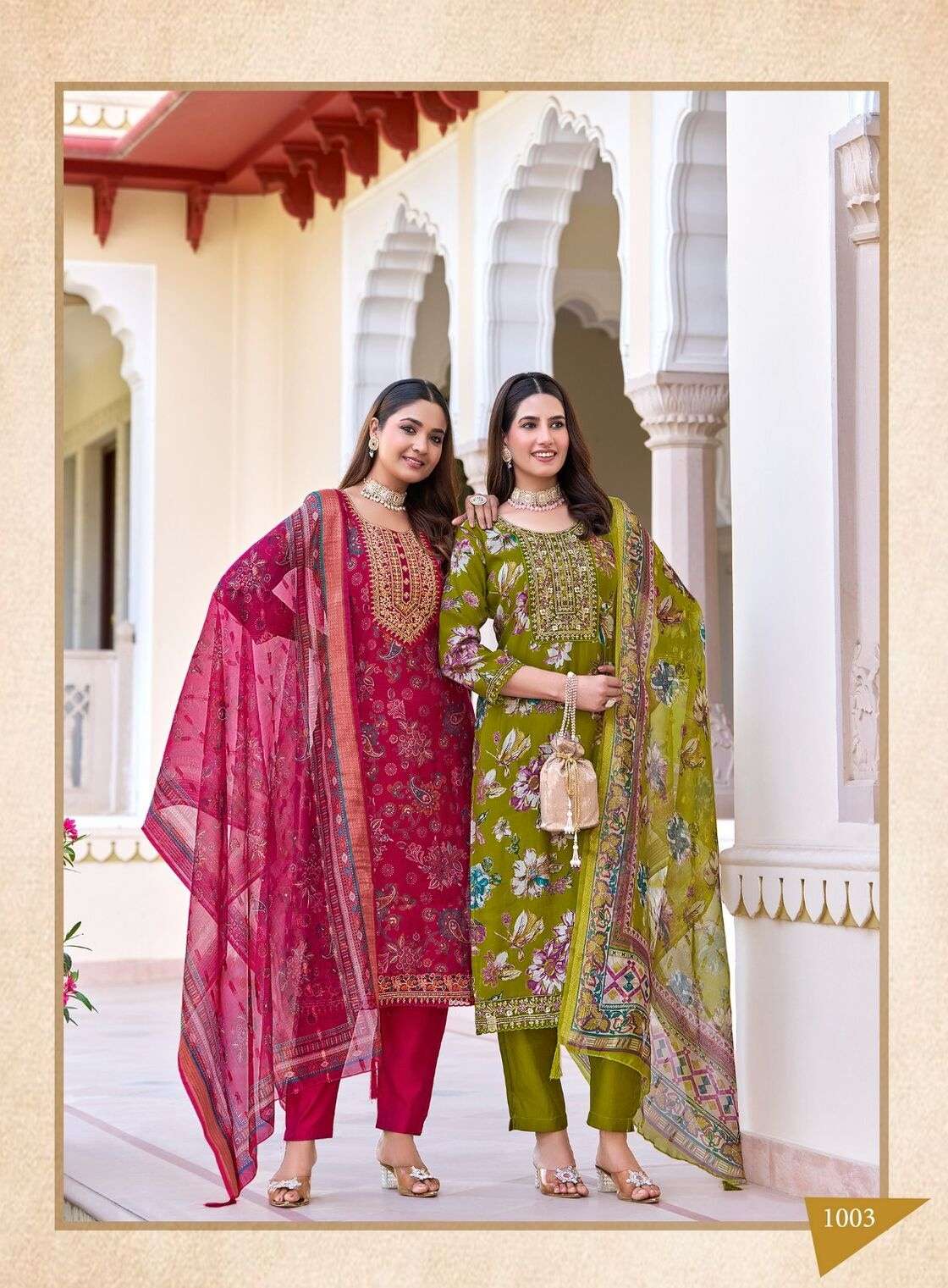 SAMAIRA VOL:-1 BY RADHIKA LIFESTYLE IN VERTICAN FOIL PRINT WITH EMBROIDERY WORK