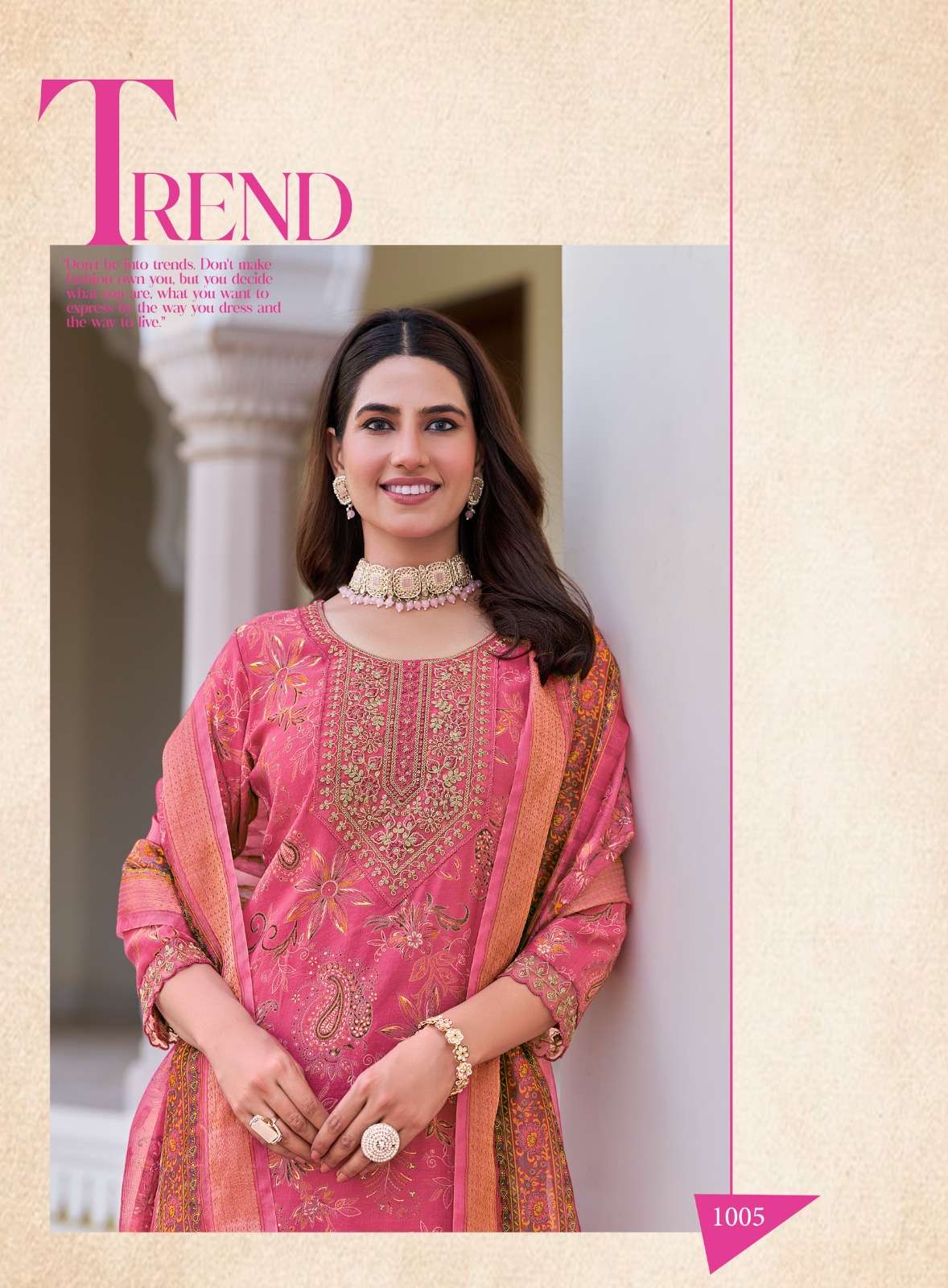 SAMAIRA VOL:-1 BY RADHIKA LIFESTYLE IN VERTICAN FOIL PRINT WITH EMBROIDERY WORK