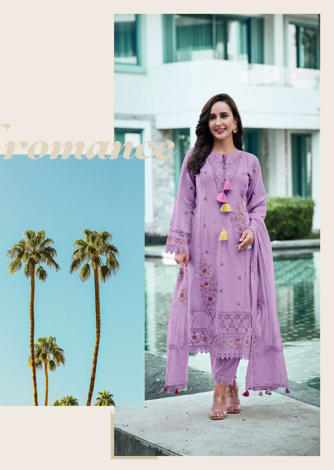 VANYA BY PRM INDIA IN PURE COTTON WITH DESIGNER EMBROIDERED WORK 