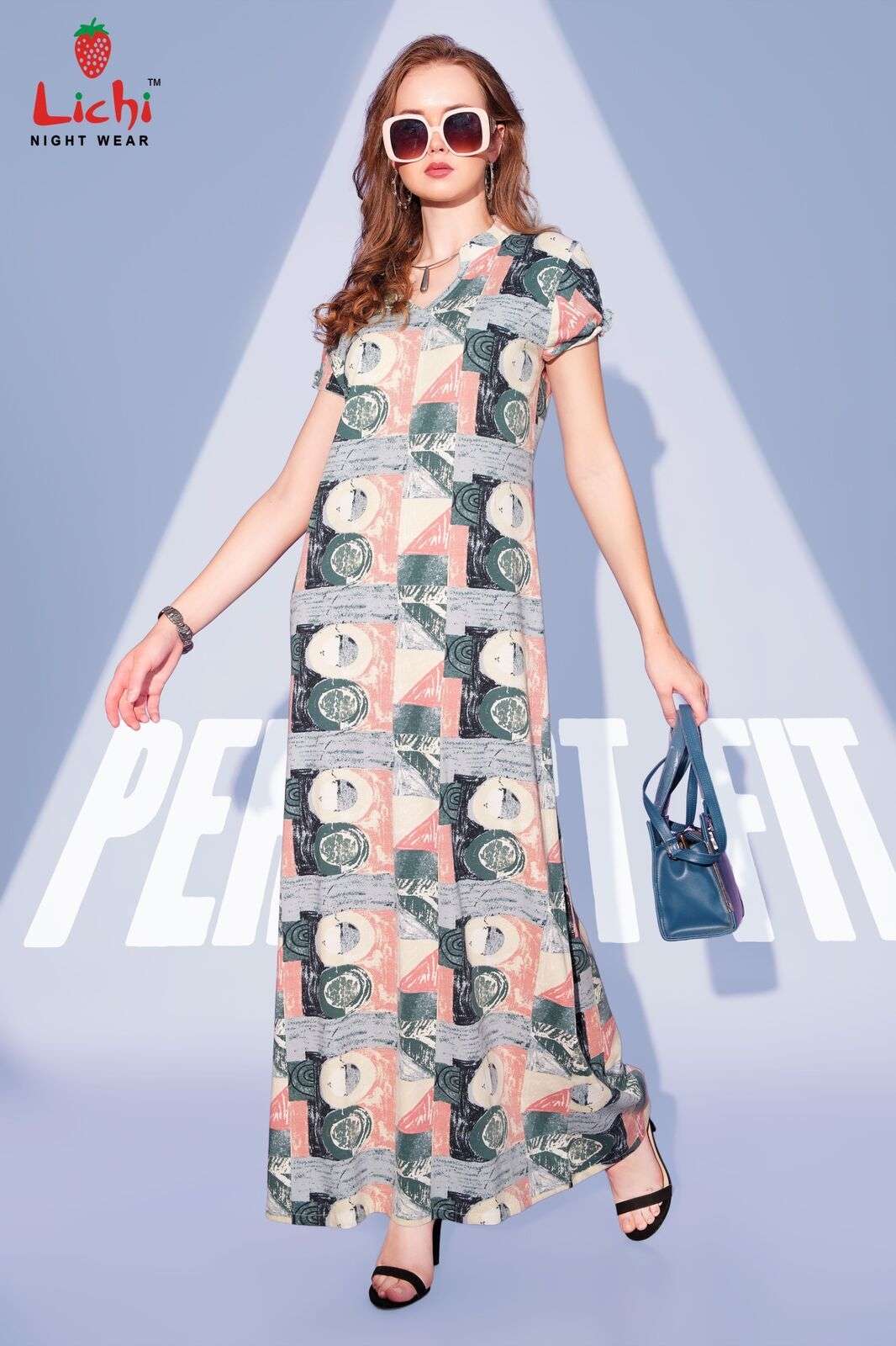 VOL:- 1 BY LICHI IN HOSIERY FABRIC NIGHT WEAR WHOLESALE CATALOG 