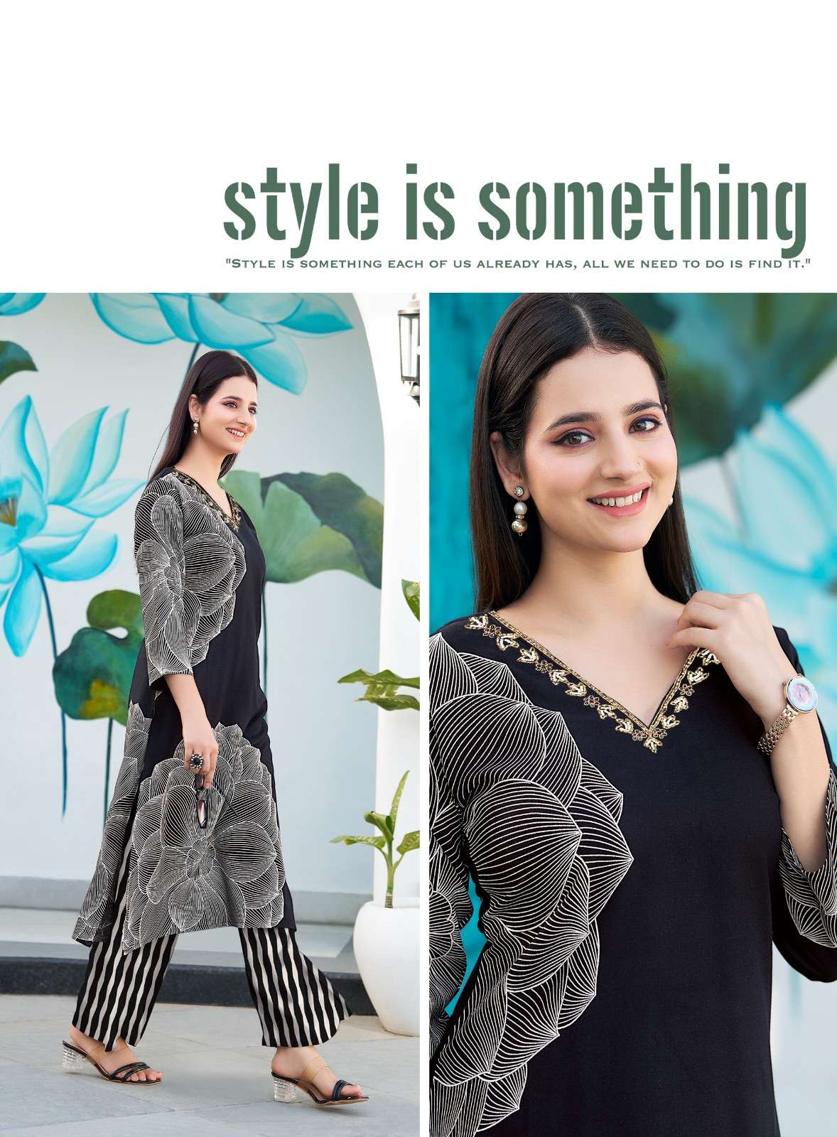 ZION VOL:-1 BY RADHIKA LIFE STYLE IN PURE REYON HEAVY DISCHARGE WITH FOIL HANDWORK 