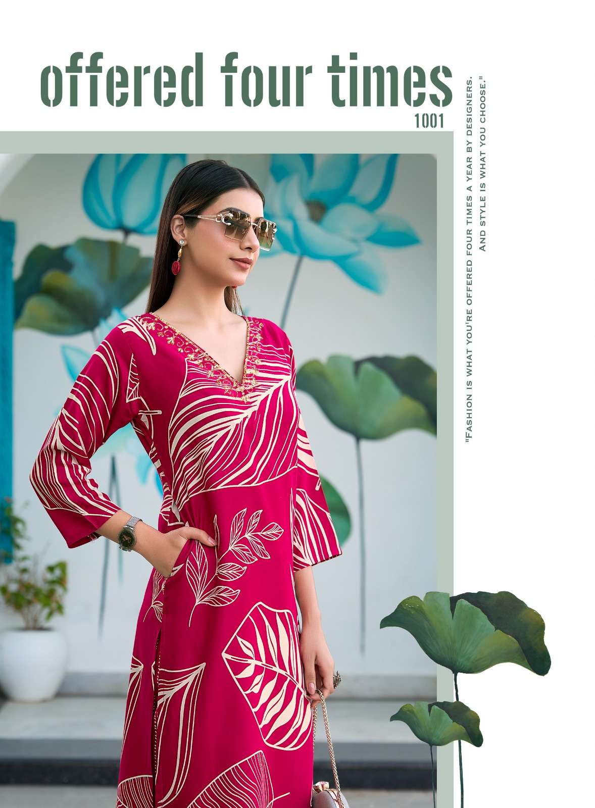 ZION VOL:-1 BY RADHIKA LIFE STYLE IN PURE REYON HEAVY DISCHARGE WITH FOIL HANDWORK 