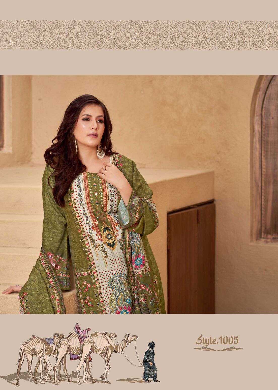 BIN SAEED BY TEXOFAB IN PURE MUSLIN DIGITAL PRINT WITH FULL MICRO INNER AND AARI HANDWORK