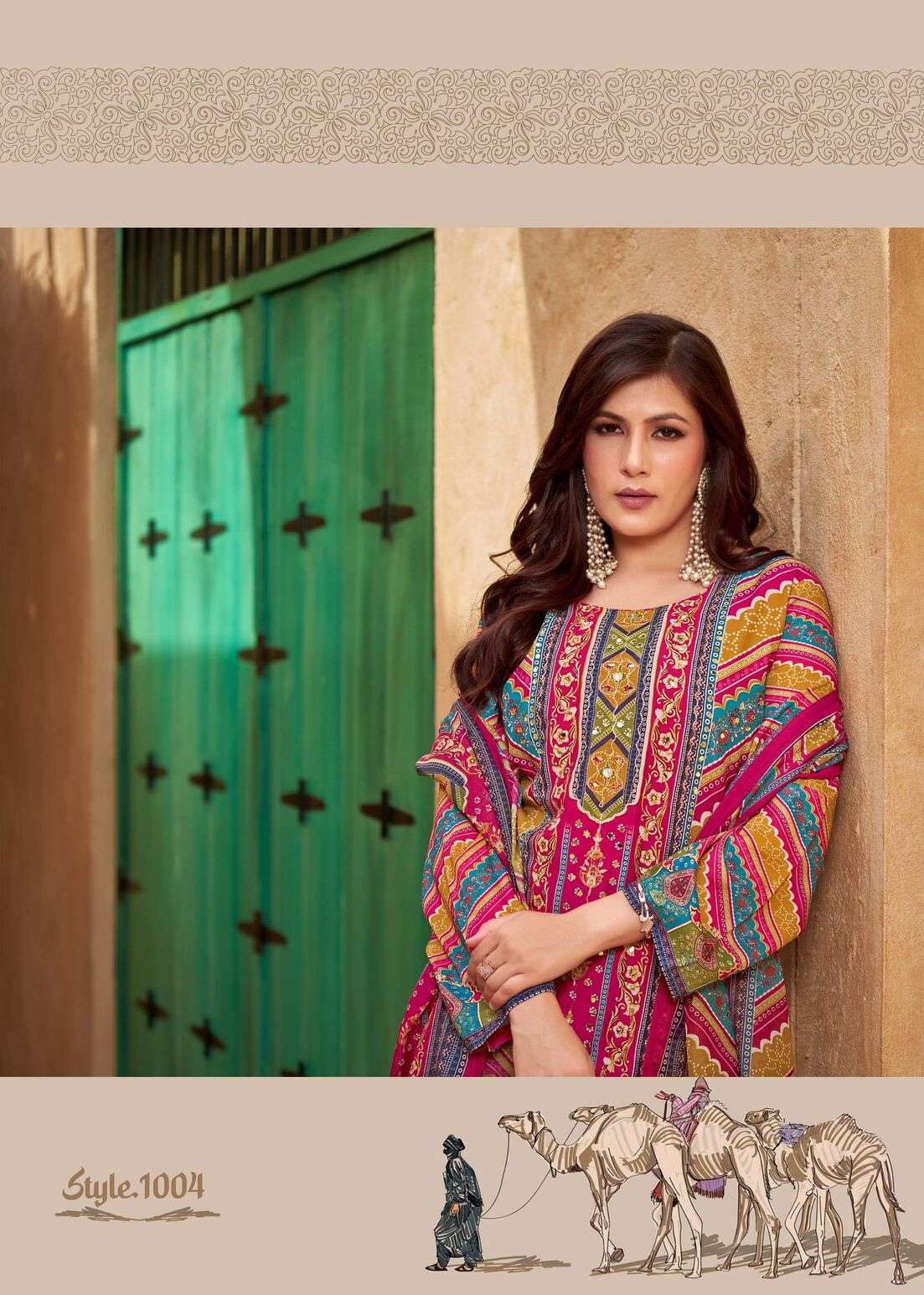 BIN SAEED BY TEXOFAB IN PURE MUSLIN DIGITAL PRINT WITH FULL MICRO INNER AND AARI HANDWORK