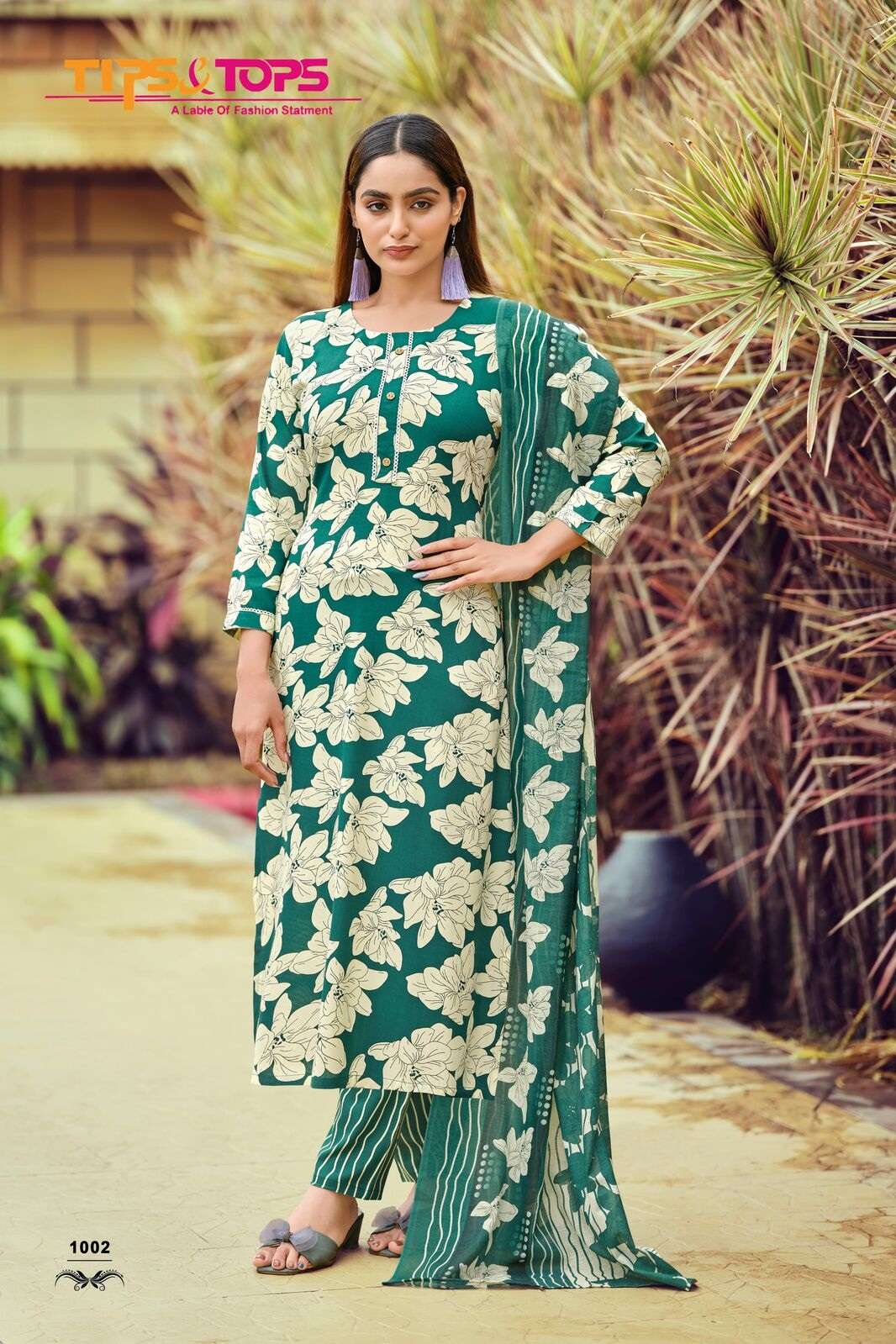 CELEBRITY VOL-2 BY TIPS & TOPS FESTIVE COLLECTION IN HEAVY RAYON PRINT 