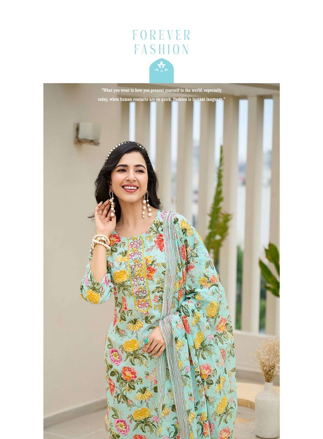 COTTON FAB VOL-6 BY RADHIKA LIFESTYLE IN PURE COTTON PRINT WITH EMBROIDERY WORK 