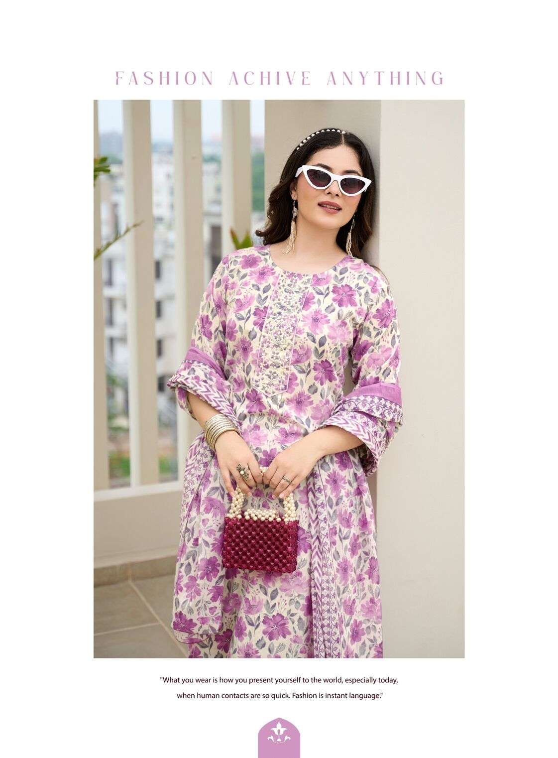 COTTON FAB VOL-6 BY RADHIKA LIFESTYLE IN PURE COTTON PRINT WITH EMBROIDERY WORK 