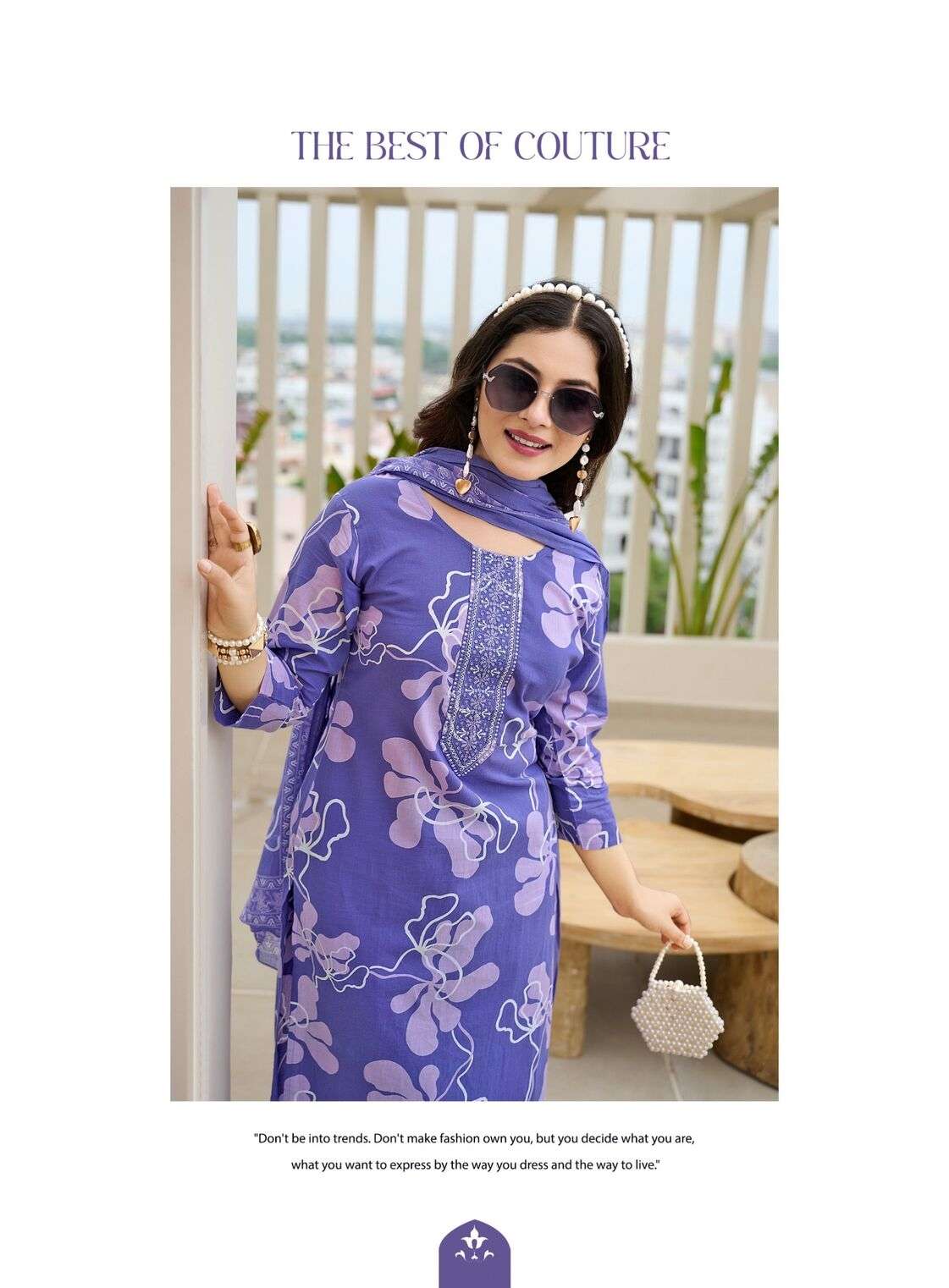 COTTON FAB VOL-6 BY RADHIKA LIFESTYLE IN PURE COTTON PRINT WITH EMBROIDERY WORK 