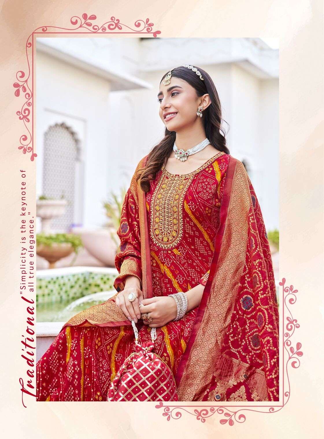 ELEGANCE VOL-1 BY RADHIKA LIFESTYLE IN RAYON PRINT ANARKALI GOWN PANT WITH DUPATTA 