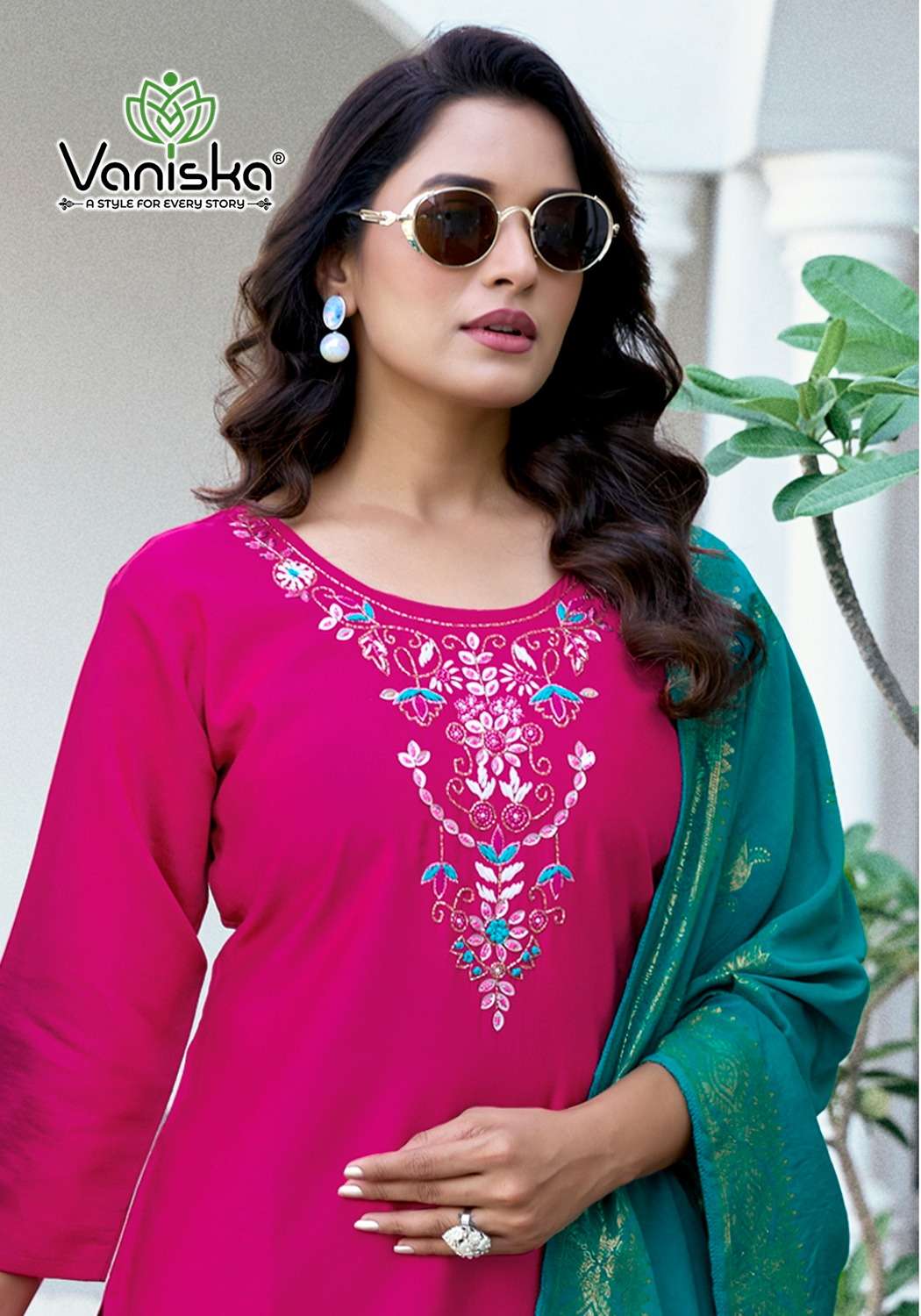 FEMINA VOL:-1 BY VANISKA IN GADWAL SILK KURTI WITH COTTON MAL INNER AND PURE HANDWORK 