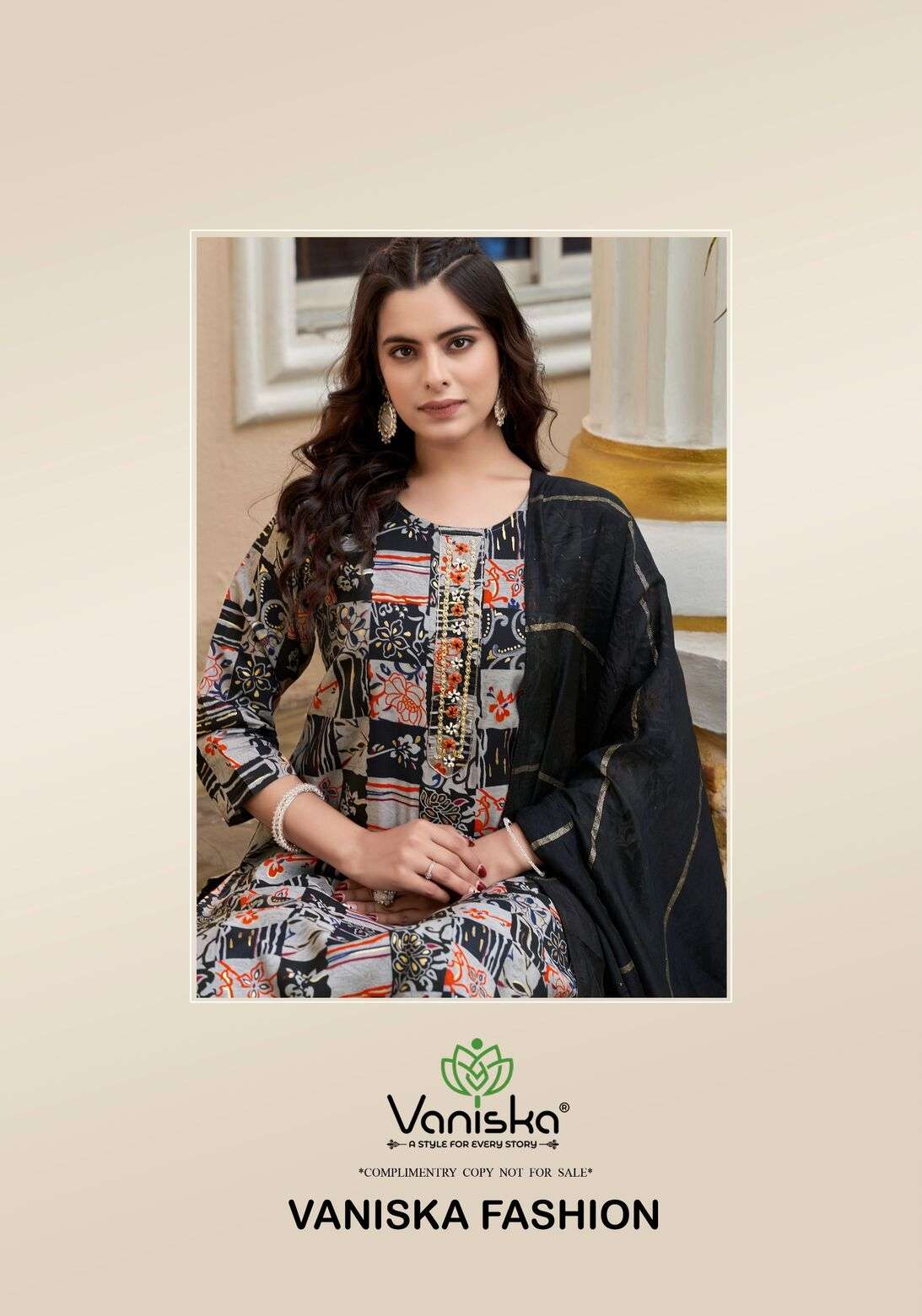 FESTIVAL VOL-3 BY VANSIKA IN MODAL CHANDERI FANCY KHATI SEQUENCE WORK KURTI PANT WITH  DUPATTA 