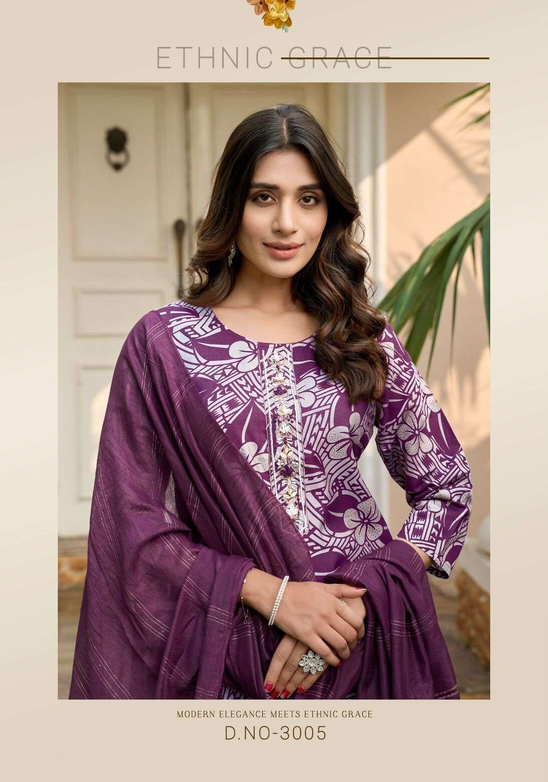 FESTIVAL VOL-3 BY VANSIKA IN MODAL CHANDERI FANCY KHATI SEQUENCE WORK KURTI PANT WITH  DUPATTA 