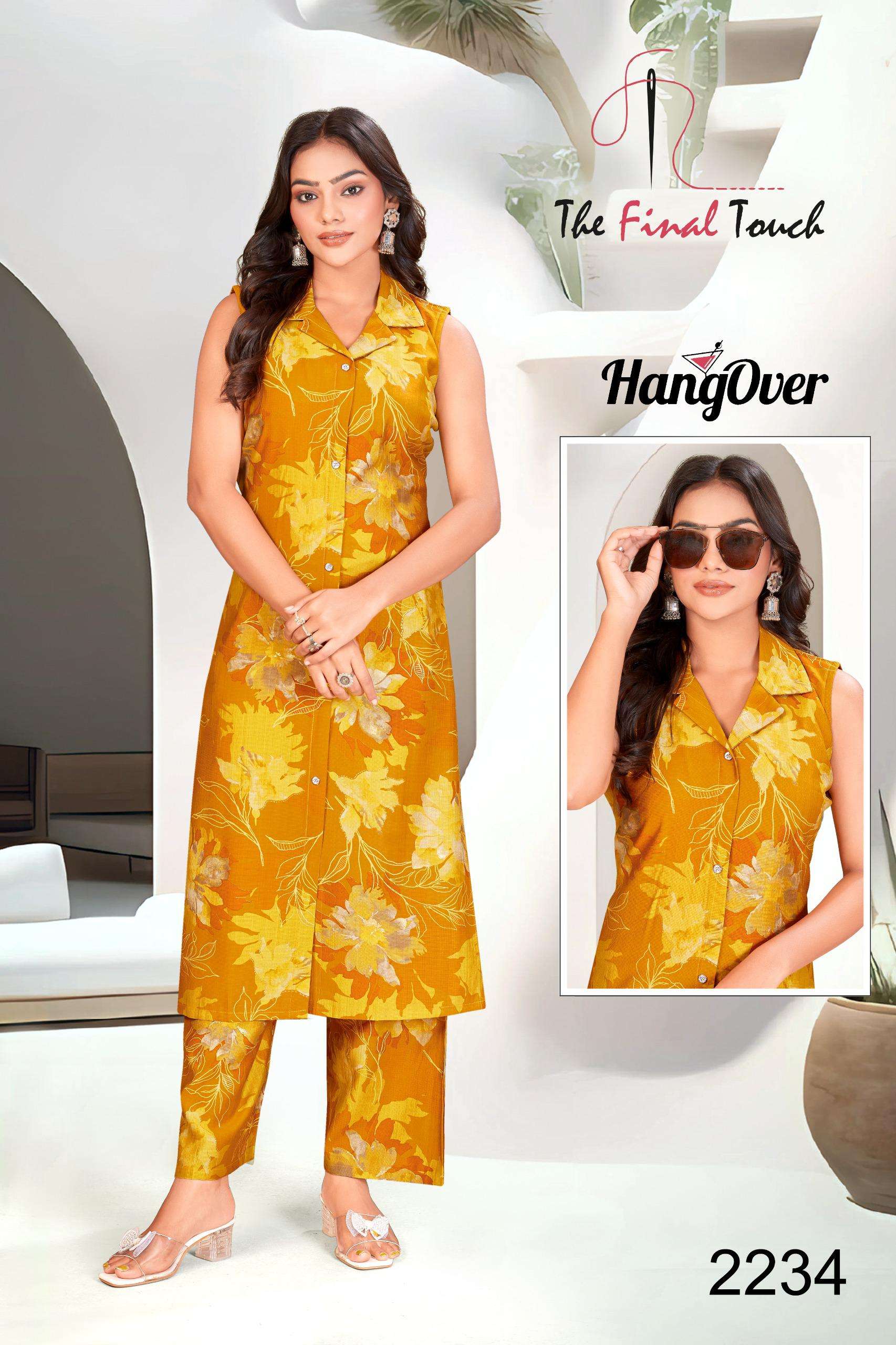 HANGOVER BY THE FINAL TOUCH IN PREMIUM VETICAN PRINTS WITH FOIL 