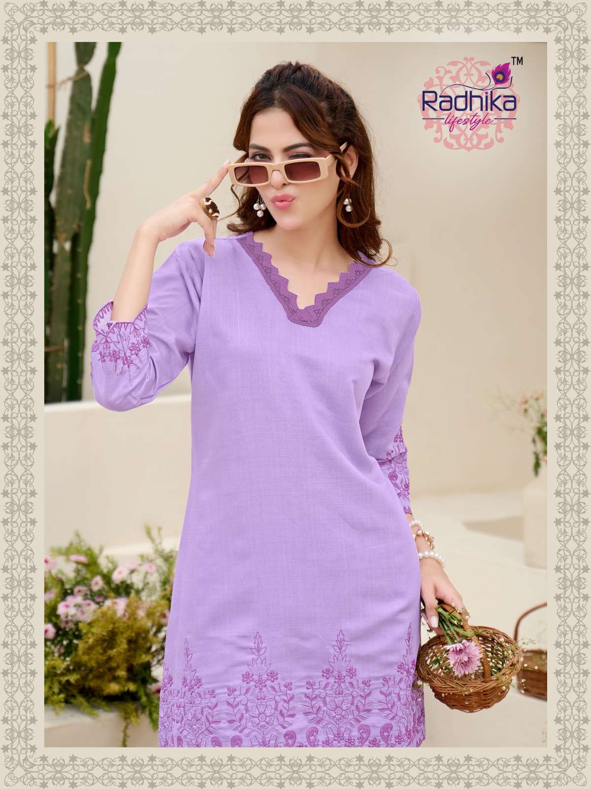 JAGUAR VOL-1 BY RADHIKA LIFE STYLE IN VATICAN SILK CO-ORD SET WITH FANCY WORK 