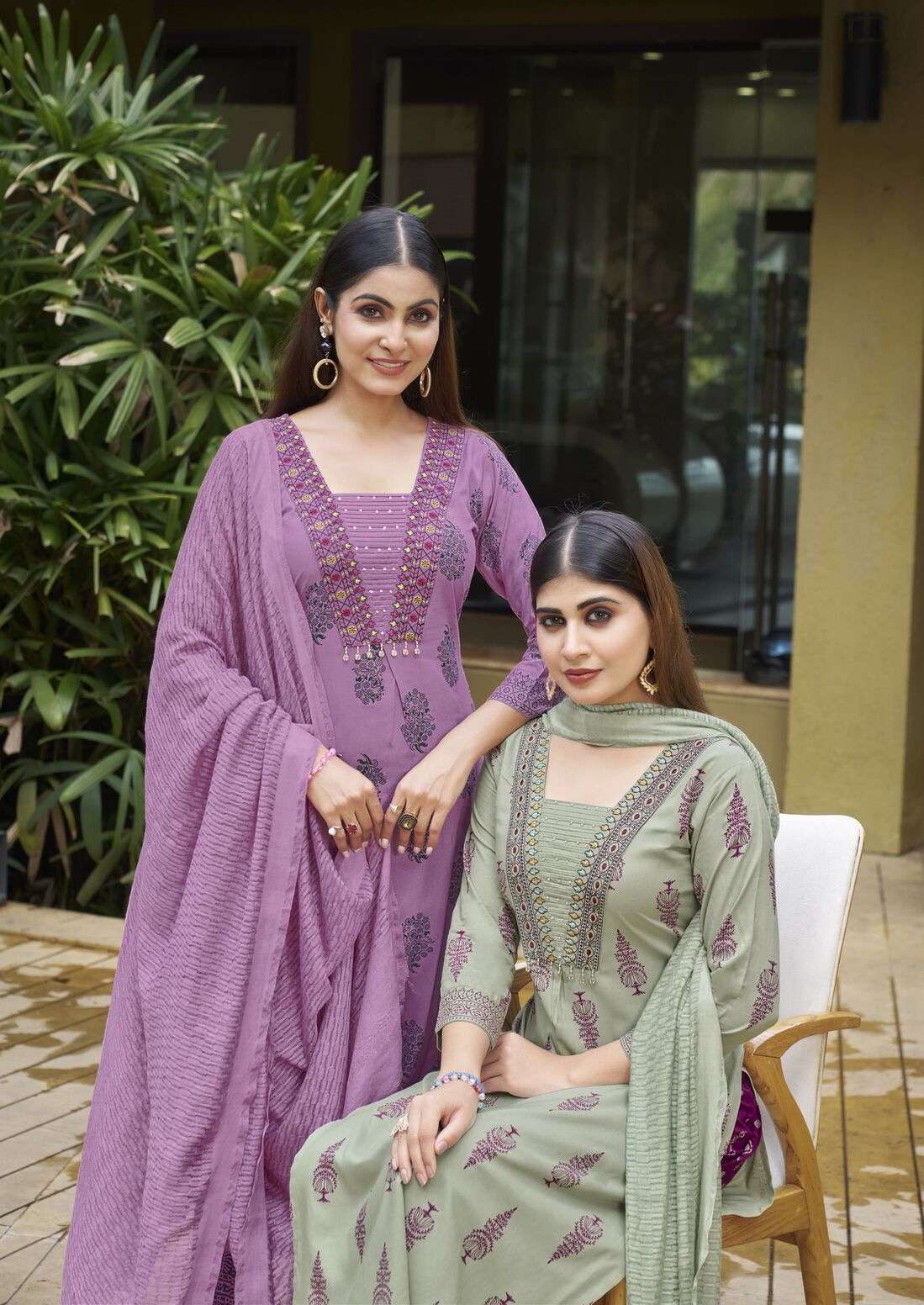 KAIRAA BY WOODEE IN PREMIUM QUALITY RAYON PRINT WITH HAND WORK 