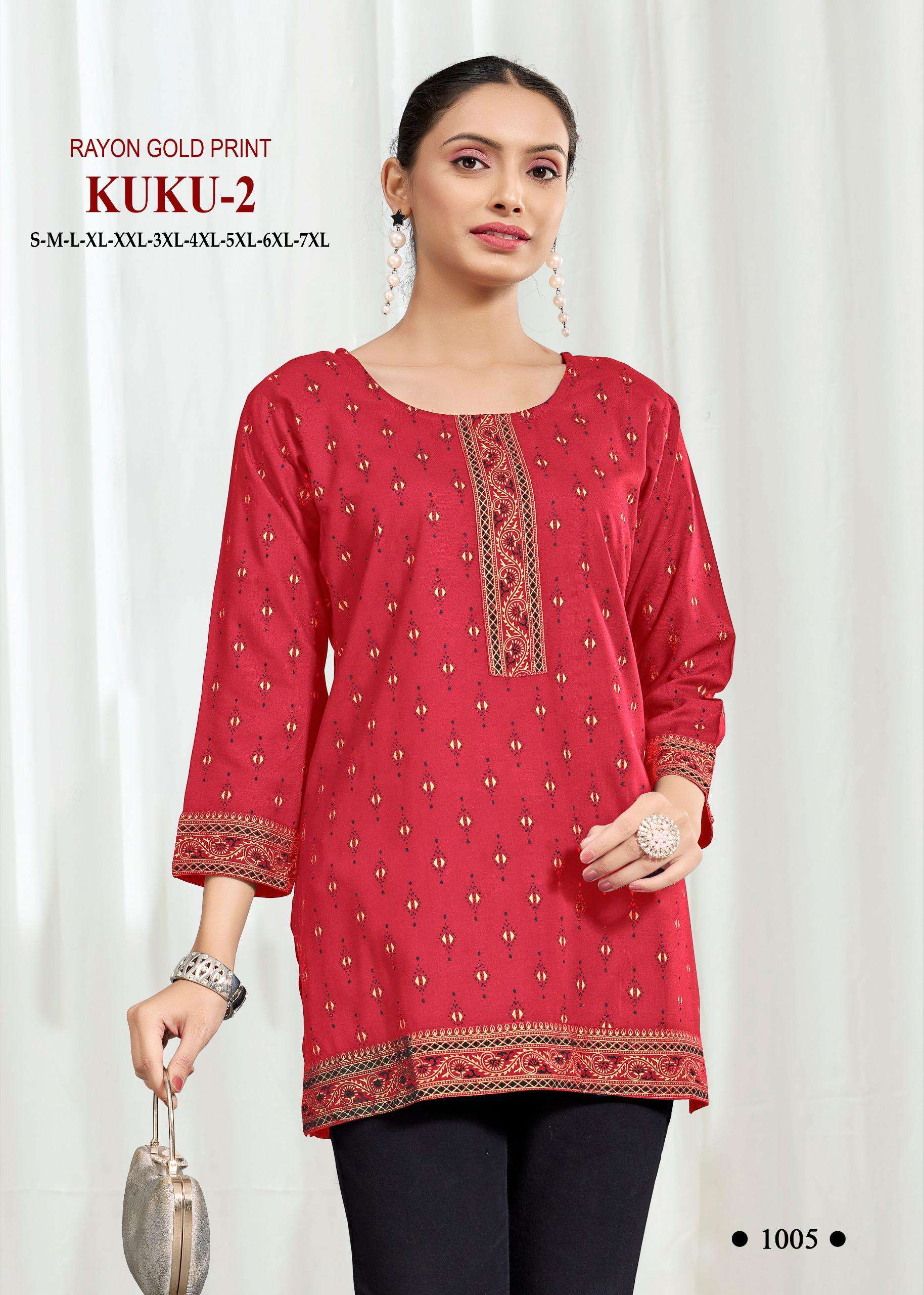 KUKU-2 BY TEXOFAB IN HEAVY RAYON BOMBAY PATTERN MULTI EMBROIDERY SEQUENCE WORK 