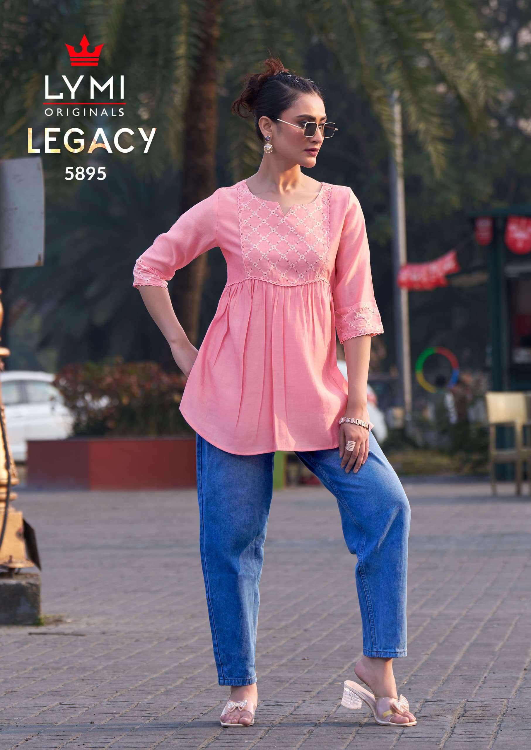 LEGACY BY RANGOON IN SILK WITH WORK AND FULL INNER 