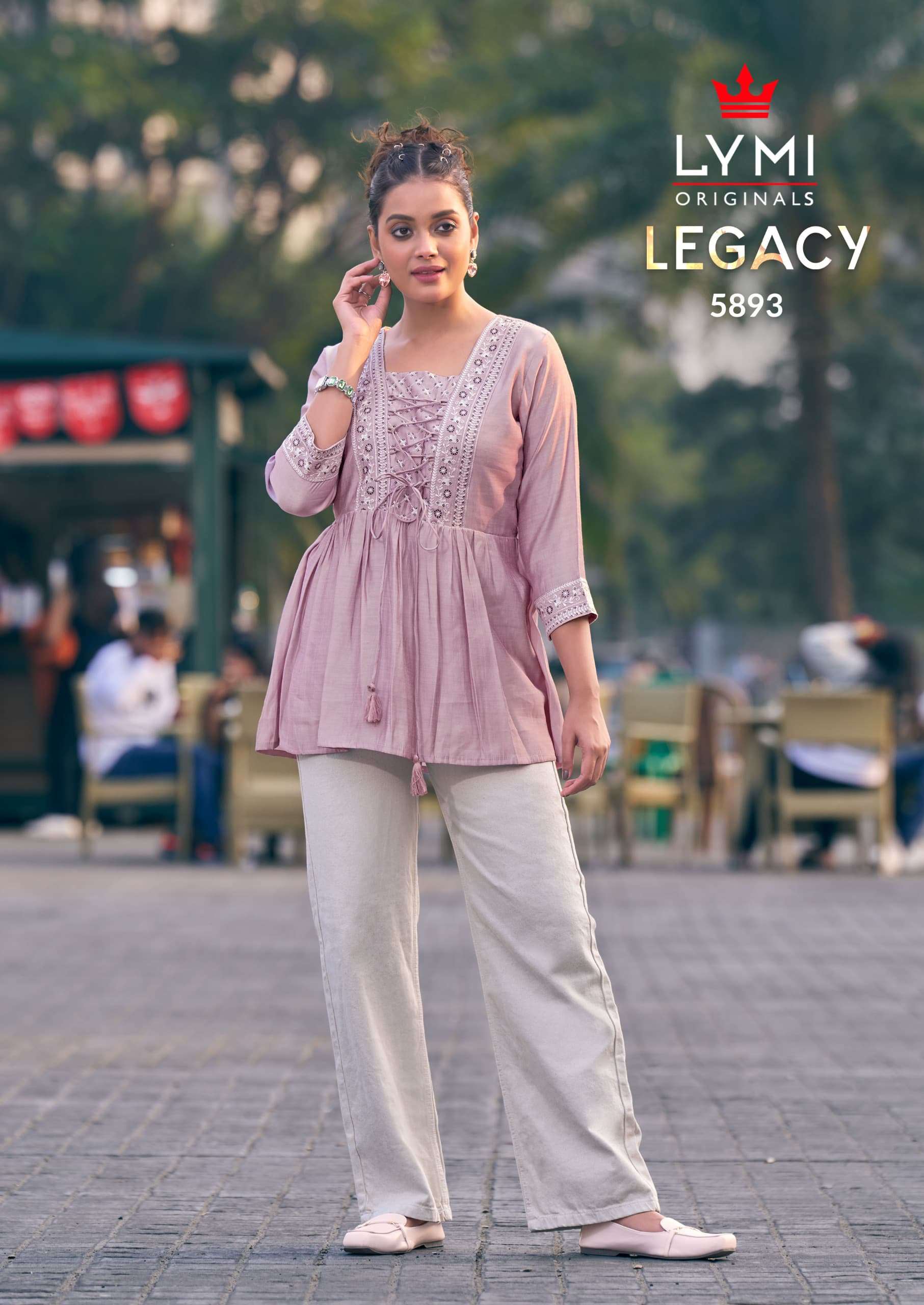 LEGACY BY RANGOON IN SILK WITH WORK AND FULL INNER 
