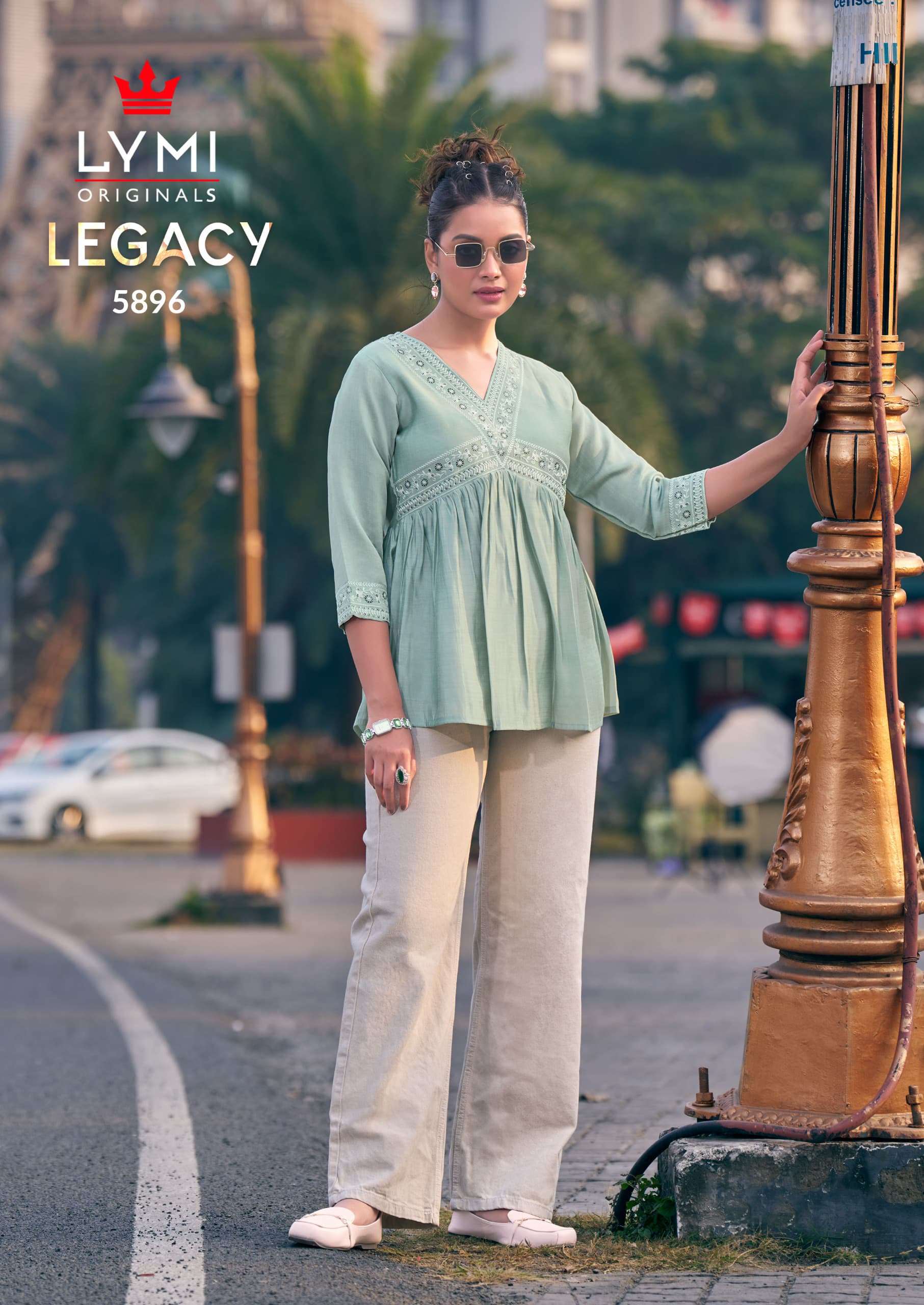 LEGACY BY RANGOON IN SILK WITH WORK AND FULL INNER 