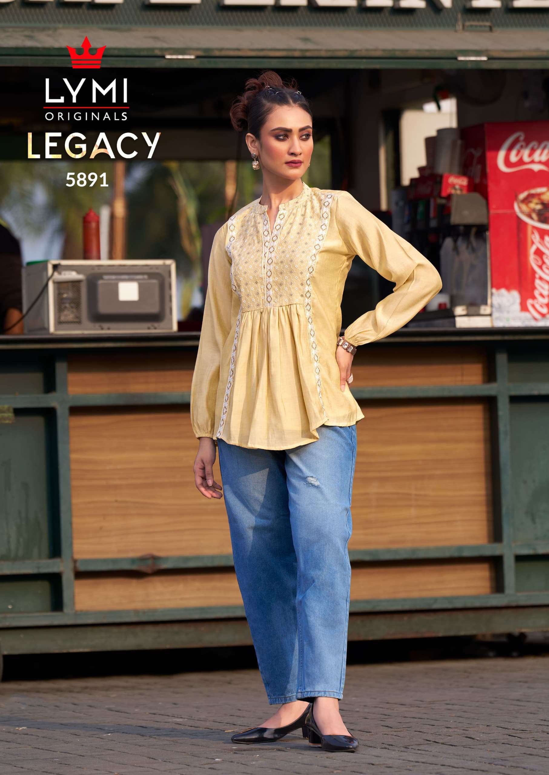 LEGACY BY RANGOON IN SILK WITH WORK AND FULL INNER 