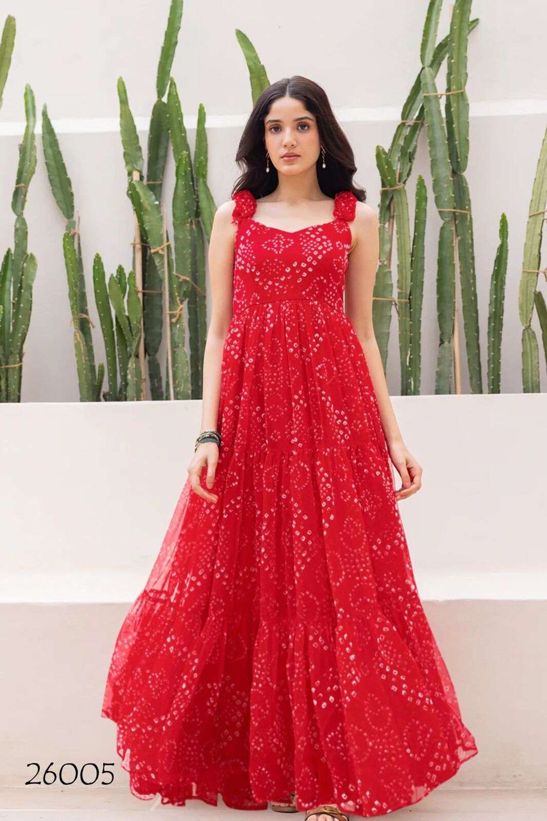 LUCAYA VOL-26 BY TEXOFAB IN FAUX GEORGETTE WITH HEAVY DIGITAL PRINTED GOWN 