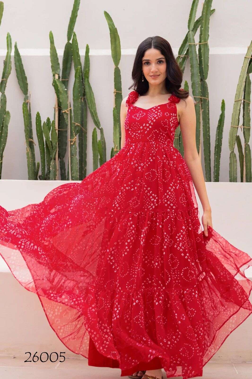 LUCAYA VOL-26 BY TEXOFAB IN FAUX GEORGETTE WITH HEAVY DIGITAL PRINTED GOWN 