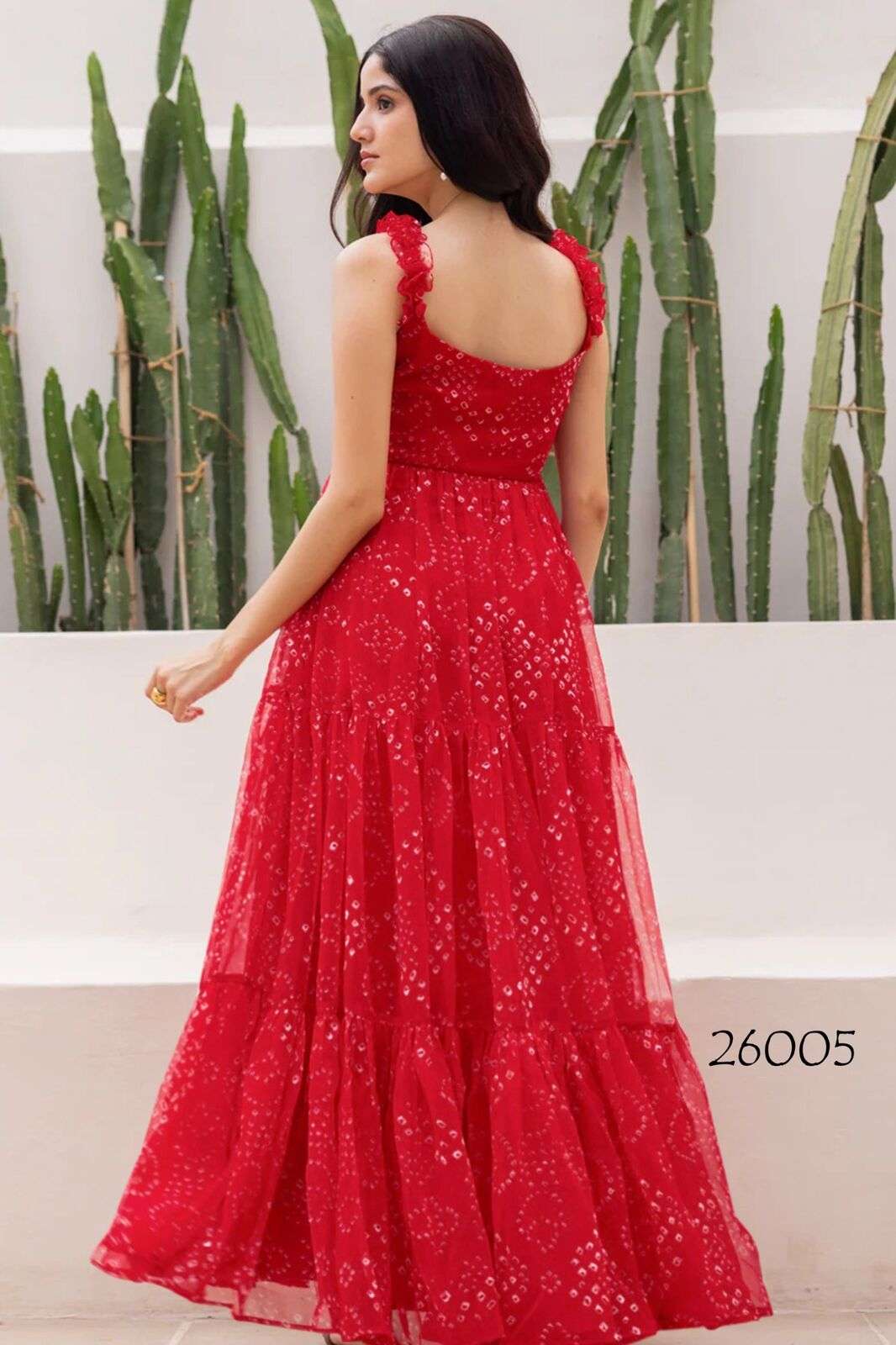 LUCAYA VOL-26 BY TEXOFAB IN FAUX GEORGETTE WITH HEAVY DIGITAL PRINTED GOWN 