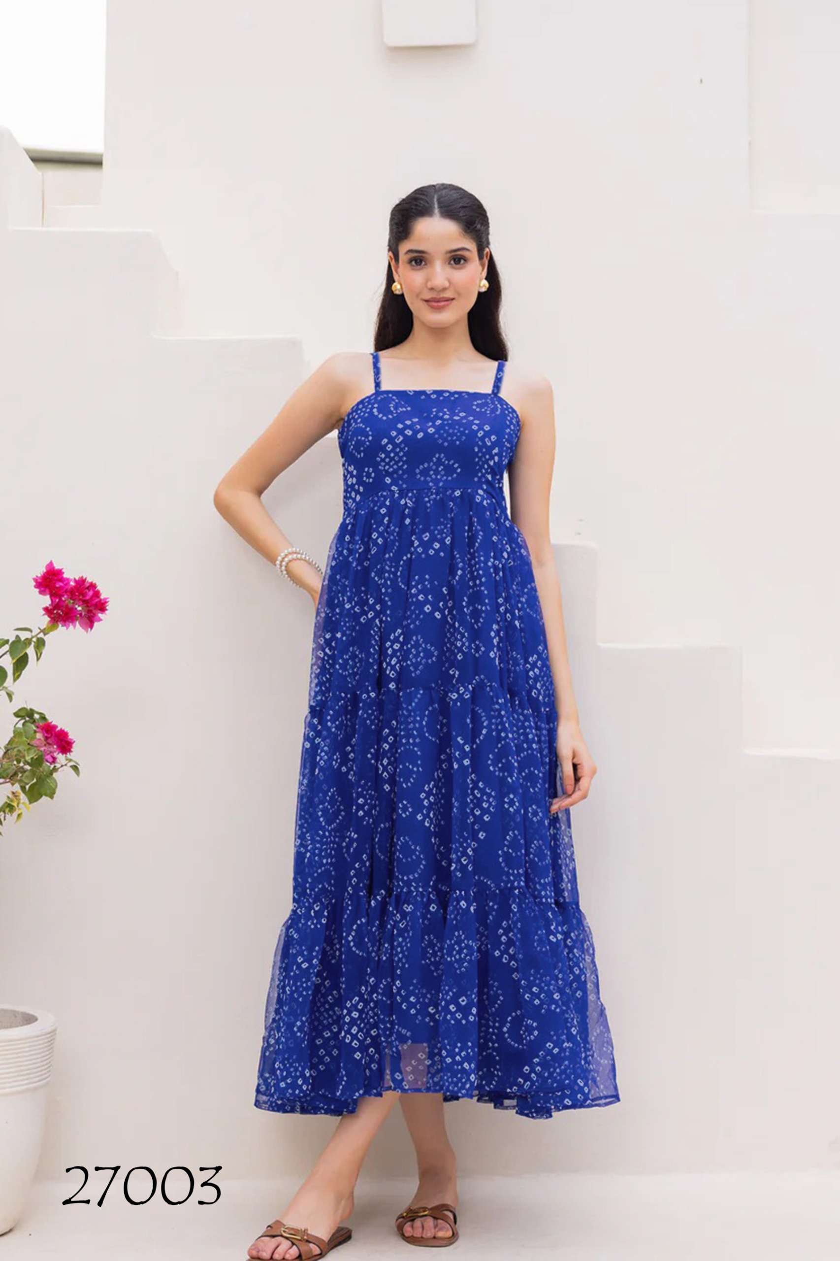 LUCAYA VOL-27 BY TEXOFAB IN FAUX GEORGETTE WITH HEAVY DIGITAL PRINTED GOWN 