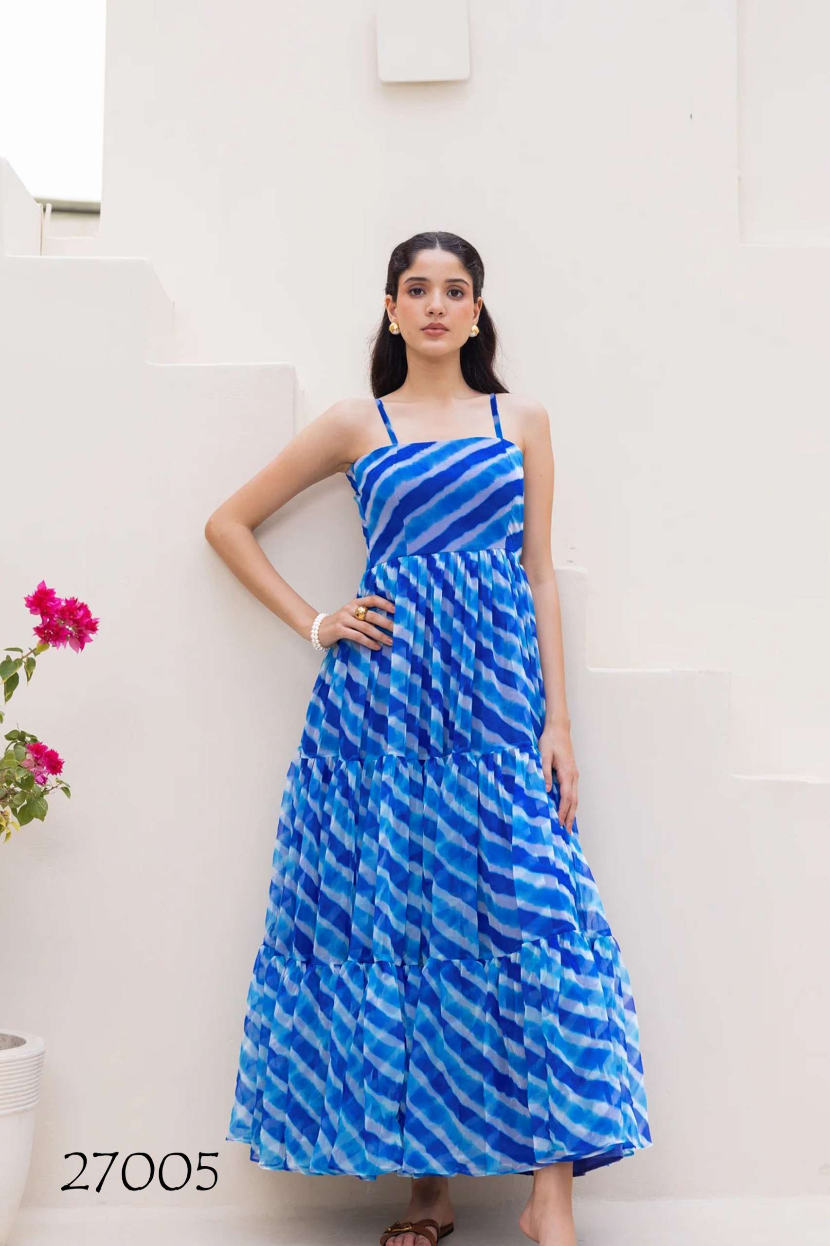 LUCAYA VOL-27 BY TEXOFAB IN FAUX GEORGETTE WITH HEAVY DIGITAL PRINTED GOWN 