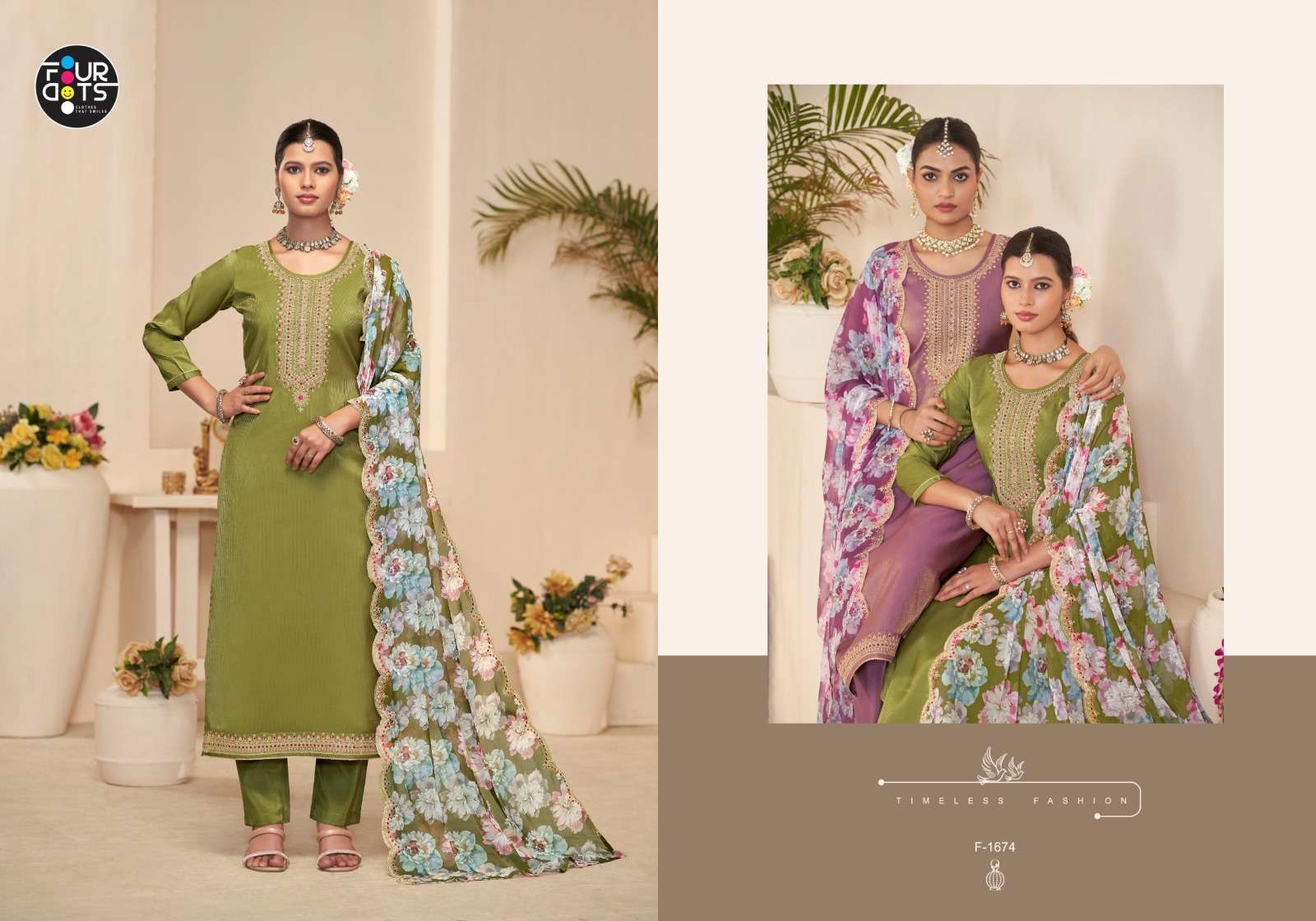 MOUNI BY FOURDOTS IN PREMIUM LEO DENTING SIMAR WITH HEAVY WORK 