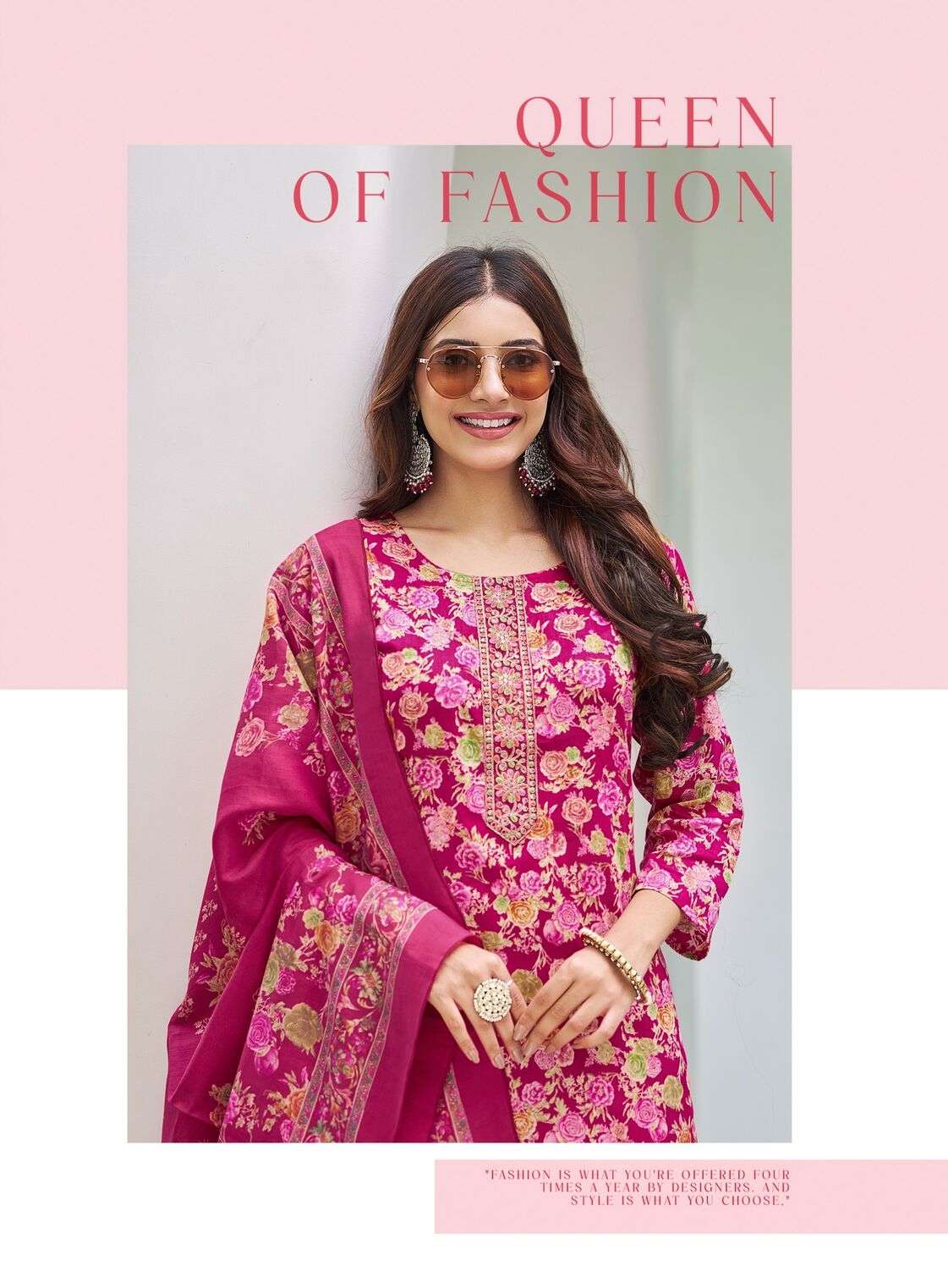 PARKER VOL-1 BY RADHIKA LIFESTYLE IN JAM SATIN DISCHARGE  PRINT WITH EMBROIDERY WORK