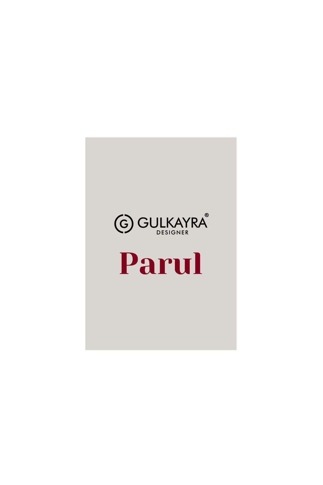 PARUL BY GULKAYRA DESIGNER IN REAL CHINON DIGITAL PRINT WITH EMBROIDERY WORK 