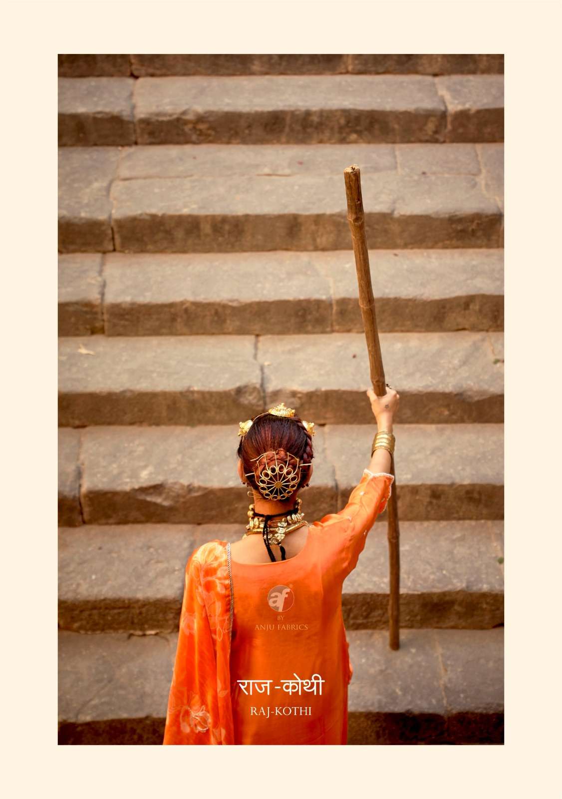 RAJ KOTHI BY ANJU FABRICS IN PURE NATURAL CREPE KURTI PANT WITH CHINNON DIGITAL PRINT DUPATTA 