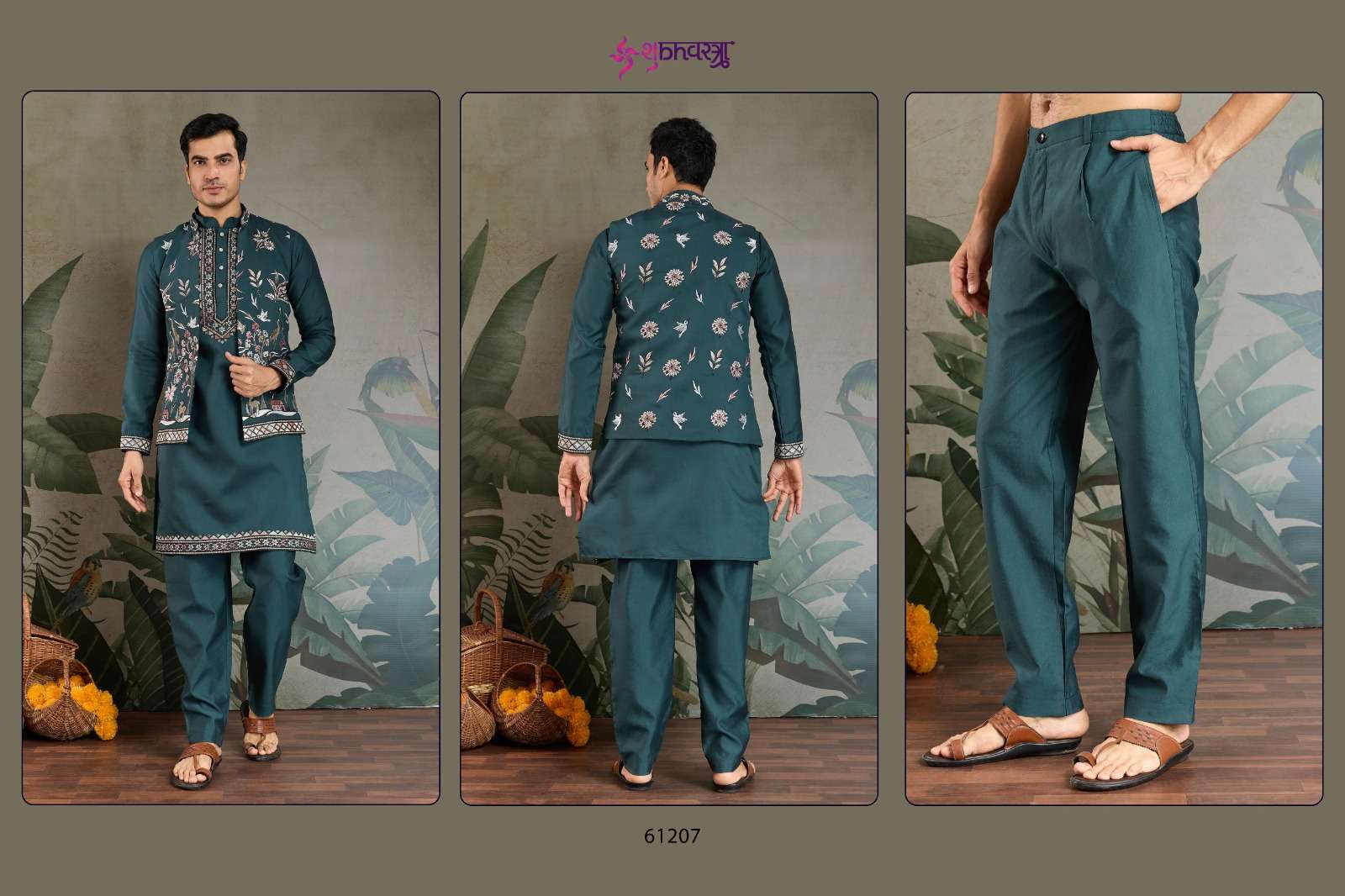 RAJWADA ATTIRE-4 BY SHUBHVASTRA NEW KURTA COLLOCTION WITH OPEN JACKET STYLE 