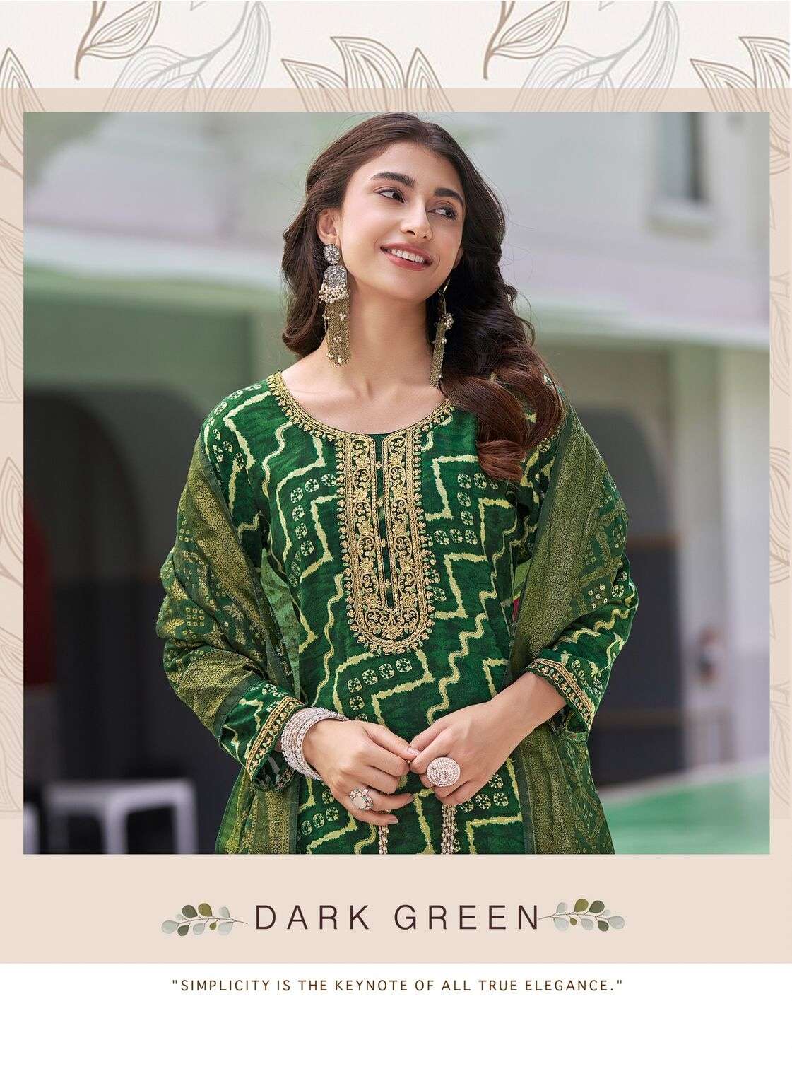 SAJNI VOL-2 BY RADHIKA LIFE STYLE IN REYON PRINT KURTI PANT WITH DUPATTA 