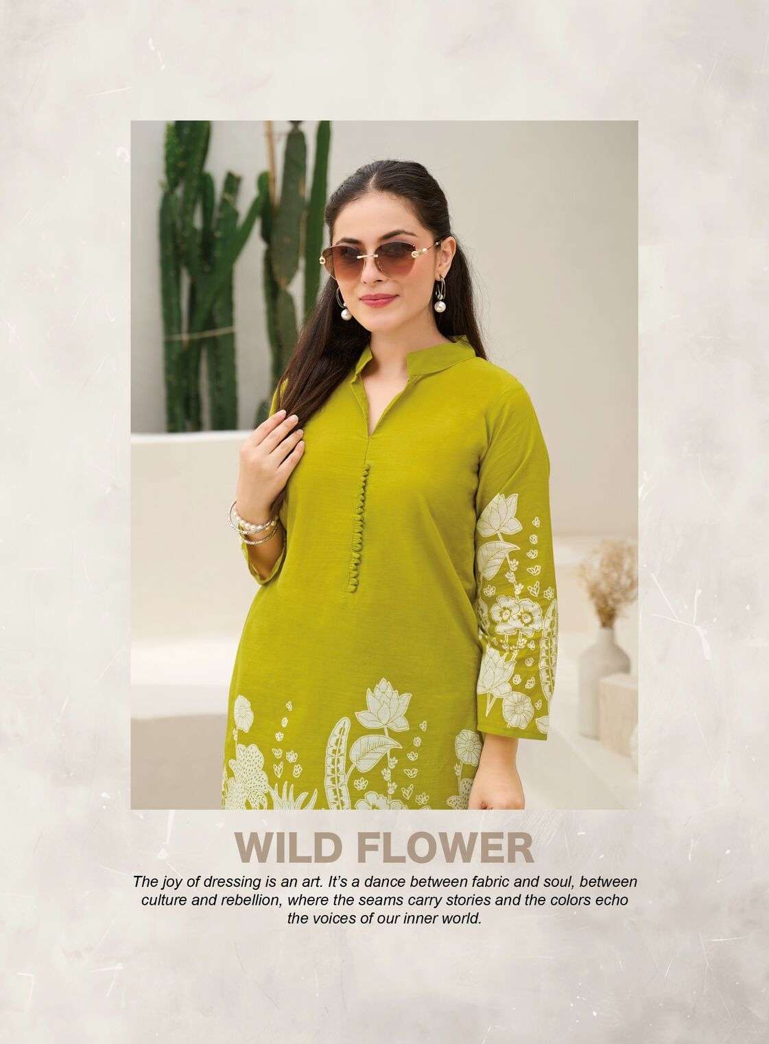 SHINE VOL-2 BY RADHIKA LIFE STYLE IN PURE COTTON DISCHARGE 60-60 PRINT CO-ORD SET 