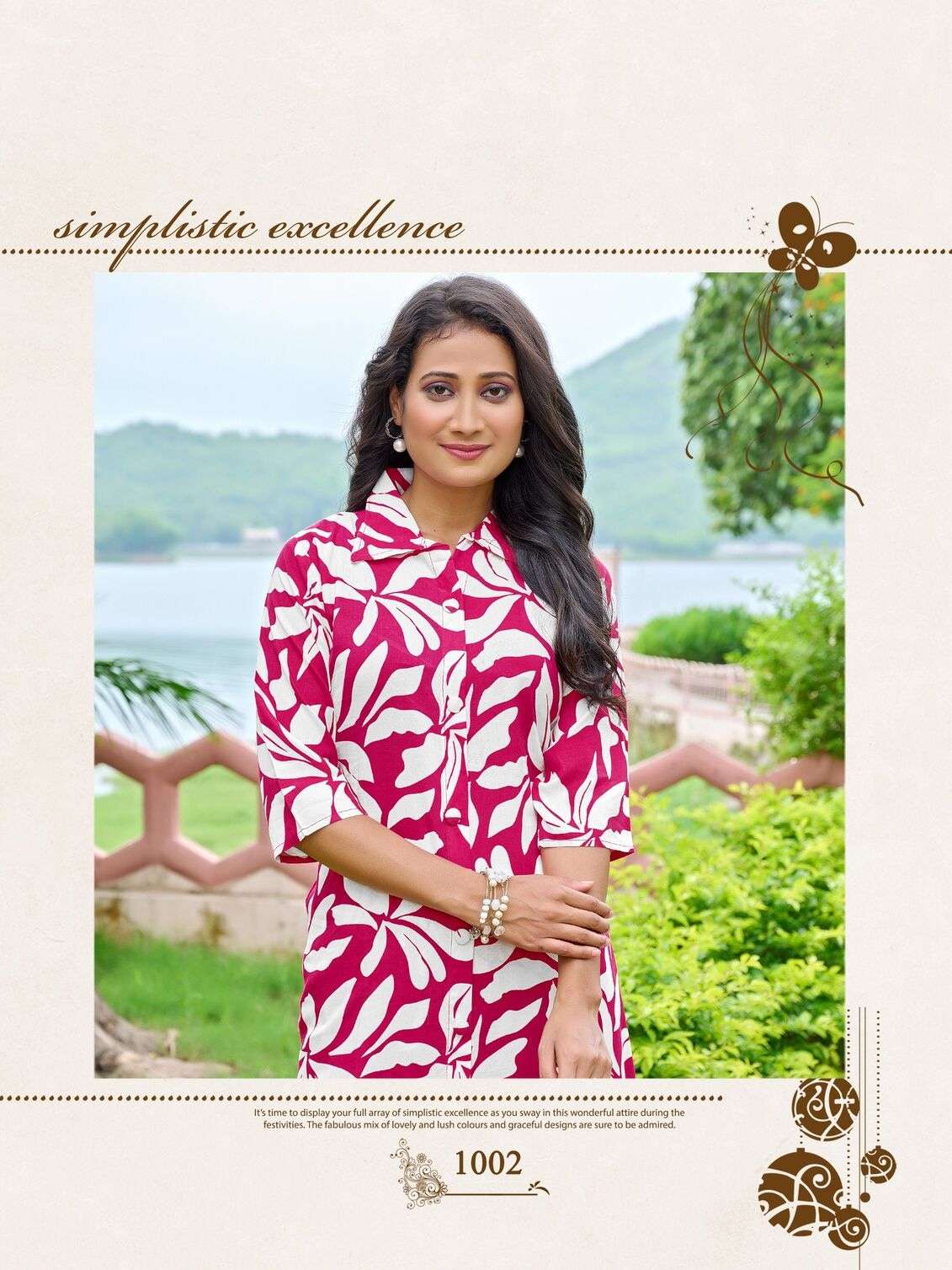 SHIVU-2 BY PAAVI IN HEAVY RAYON FLWER PRINT WITH POCKET CO-ORD SET 