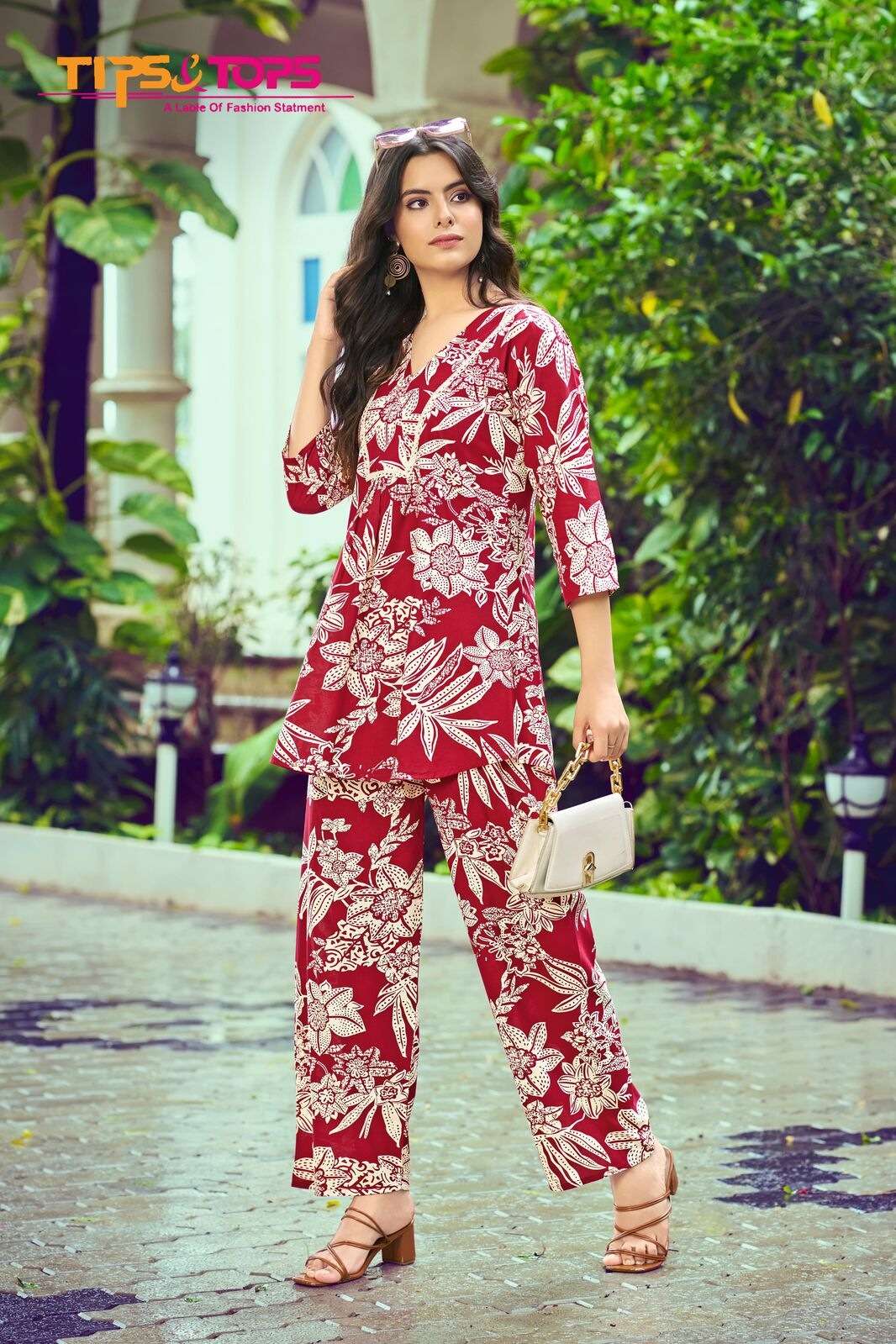 VIONA VOL:- 3 BY TIPS & TOPS IN HEAVY RAYON PRINT CO-ORD SET COLLECTION