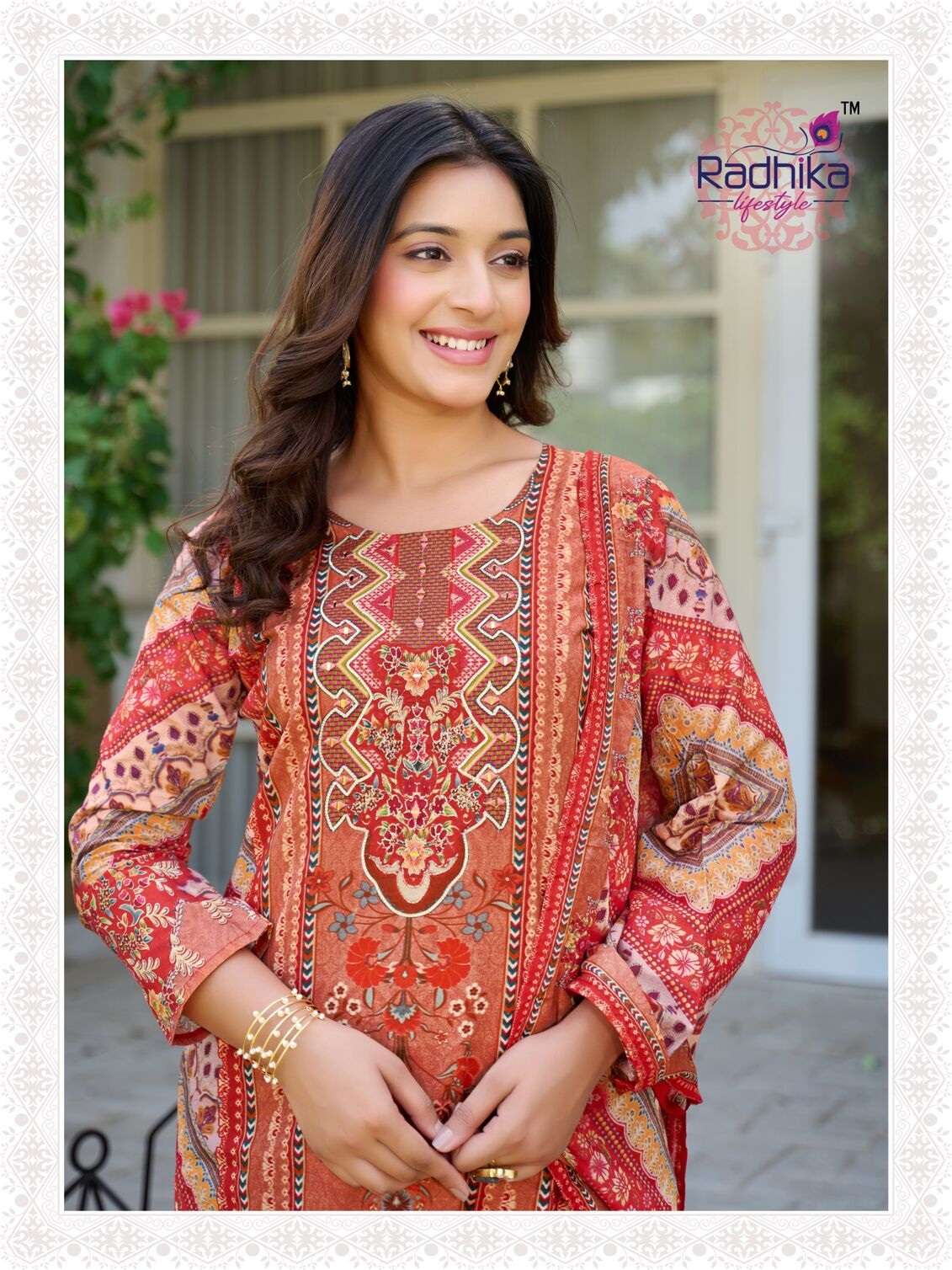 ZEENAT VOL:-1 BY RADHIKA LIFESTYLE IN HEAVY PURE COTTON DIGITAL PRINT WITH HAND WORK